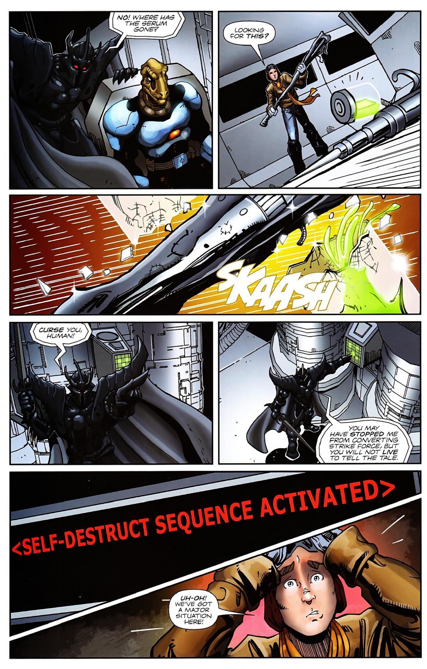 Read online Jurassic StrikeForce 5 comic -  Issue #4 - 23