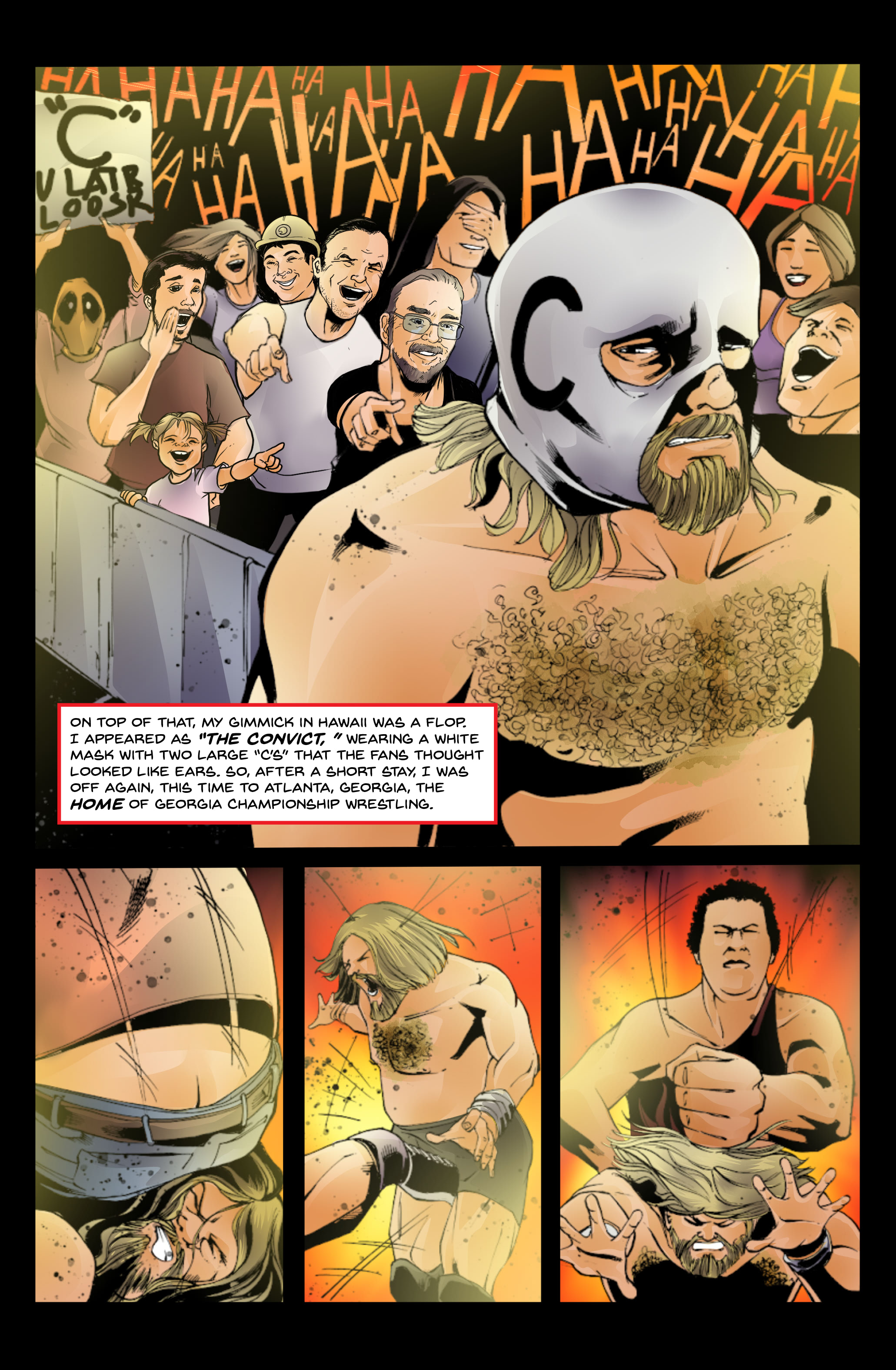 Read online Hacksaw Jim Duggan comic -  Issue #2 - 18