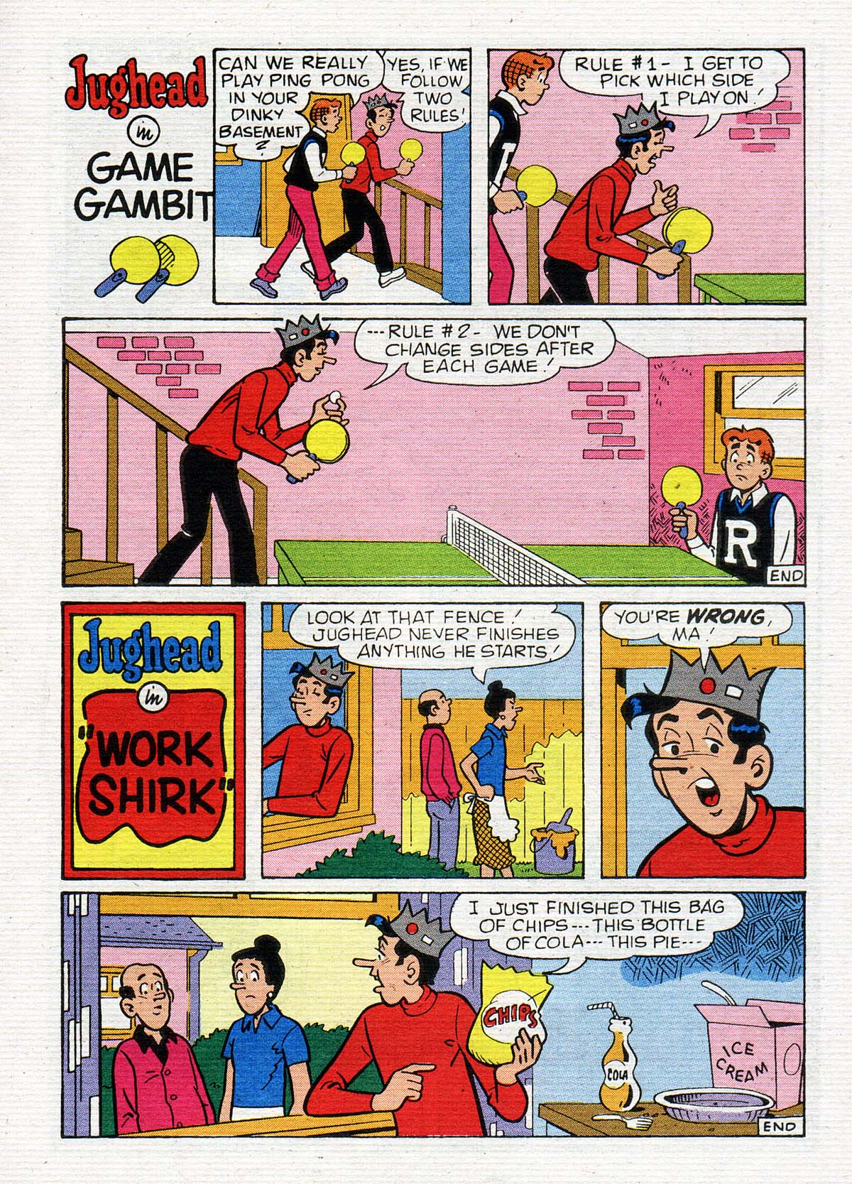 Read online Jughead's Double Digest Magazine comic -  Issue #104 - 112