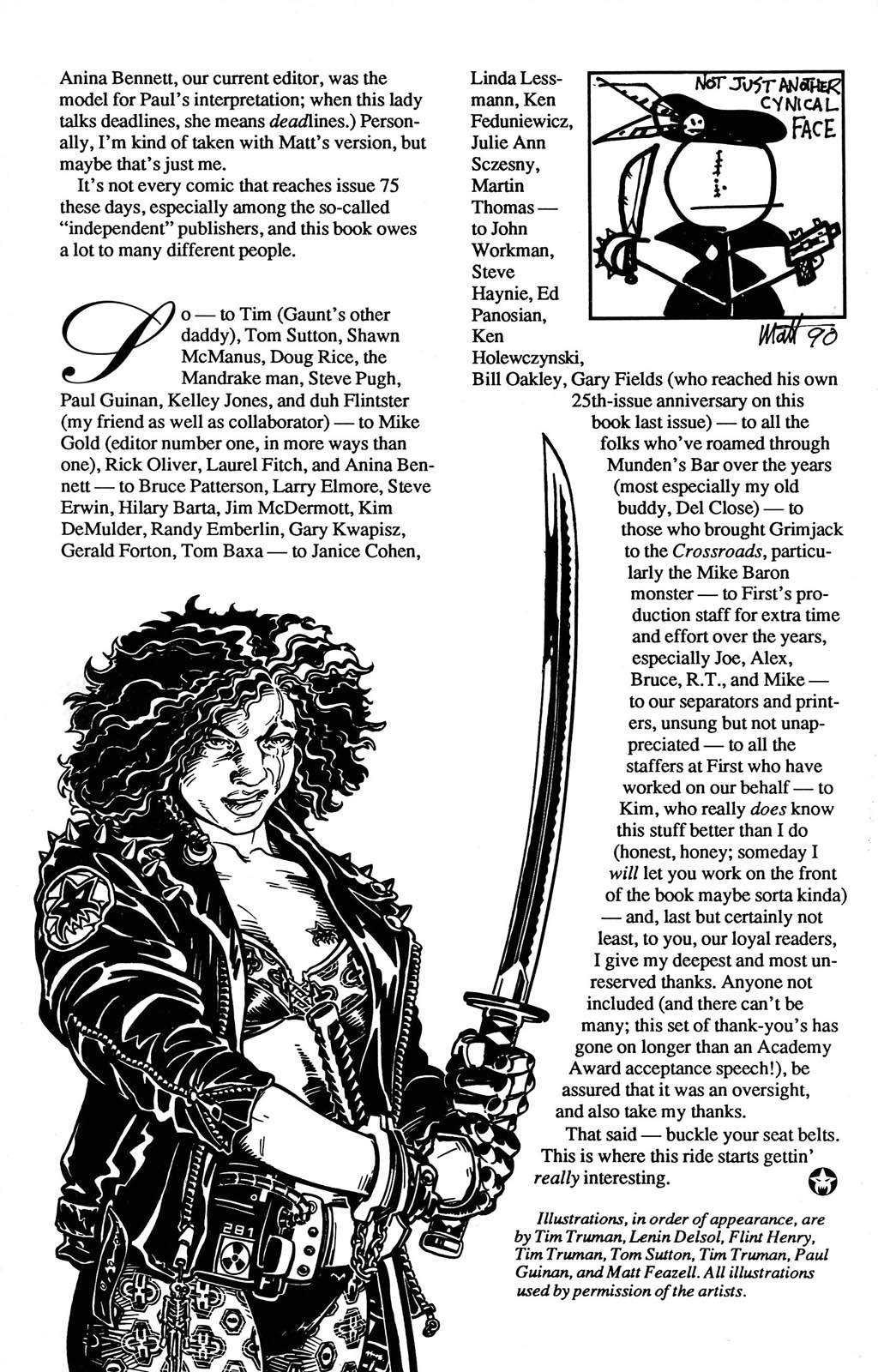 Read online Grimjack comic -  Issue #75 - 38