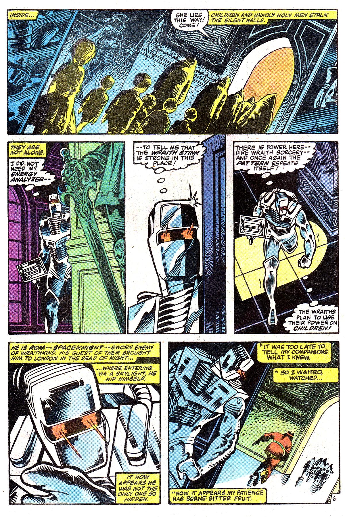 Read online ROM (1979) comic -  Issue #39 - 7