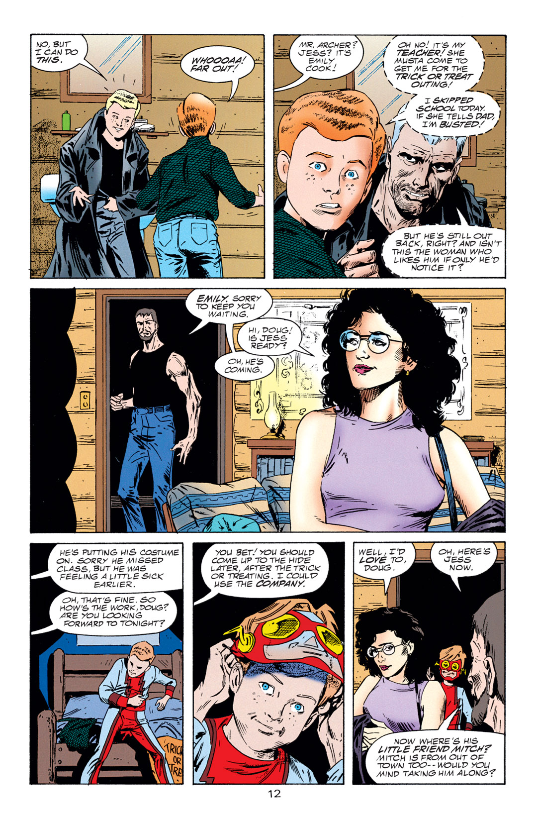 Read online Resurrection Man (1997) comic -  Issue #8 - 13