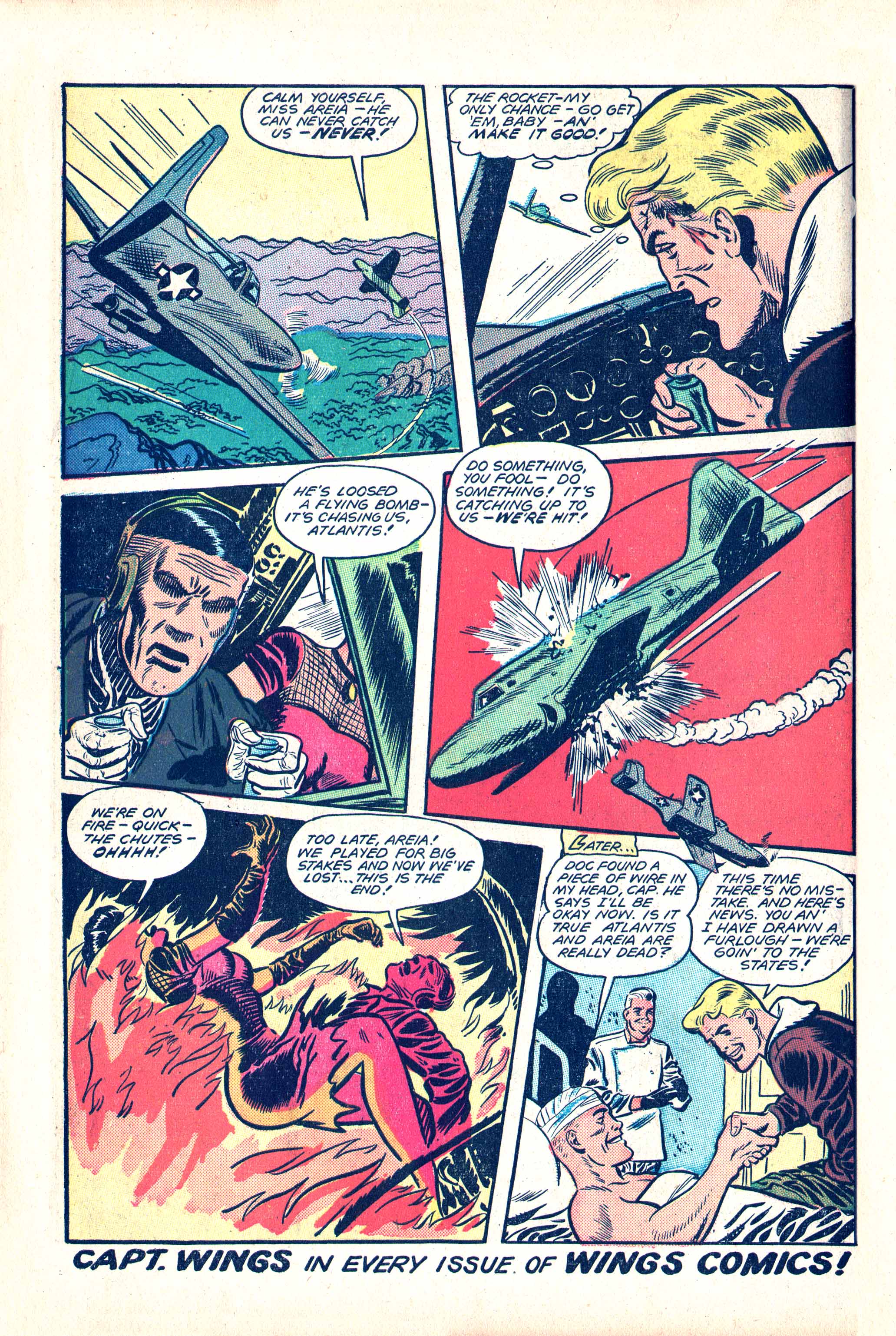 Read online Wings Comics comic -  Issue #92 - 12
