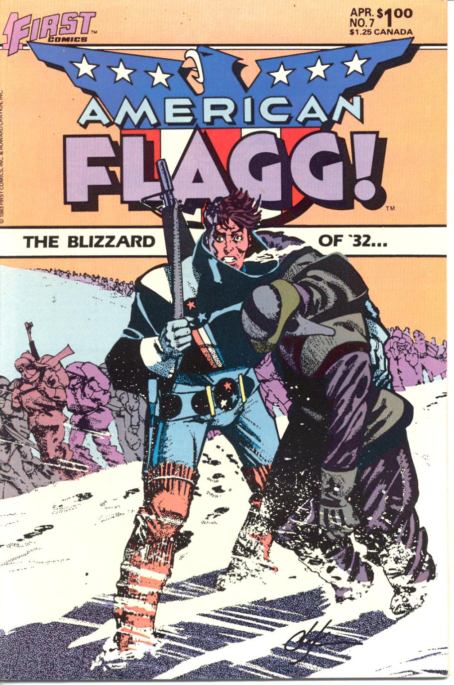 Read online American Flagg! comic -  Issue #7 - 1