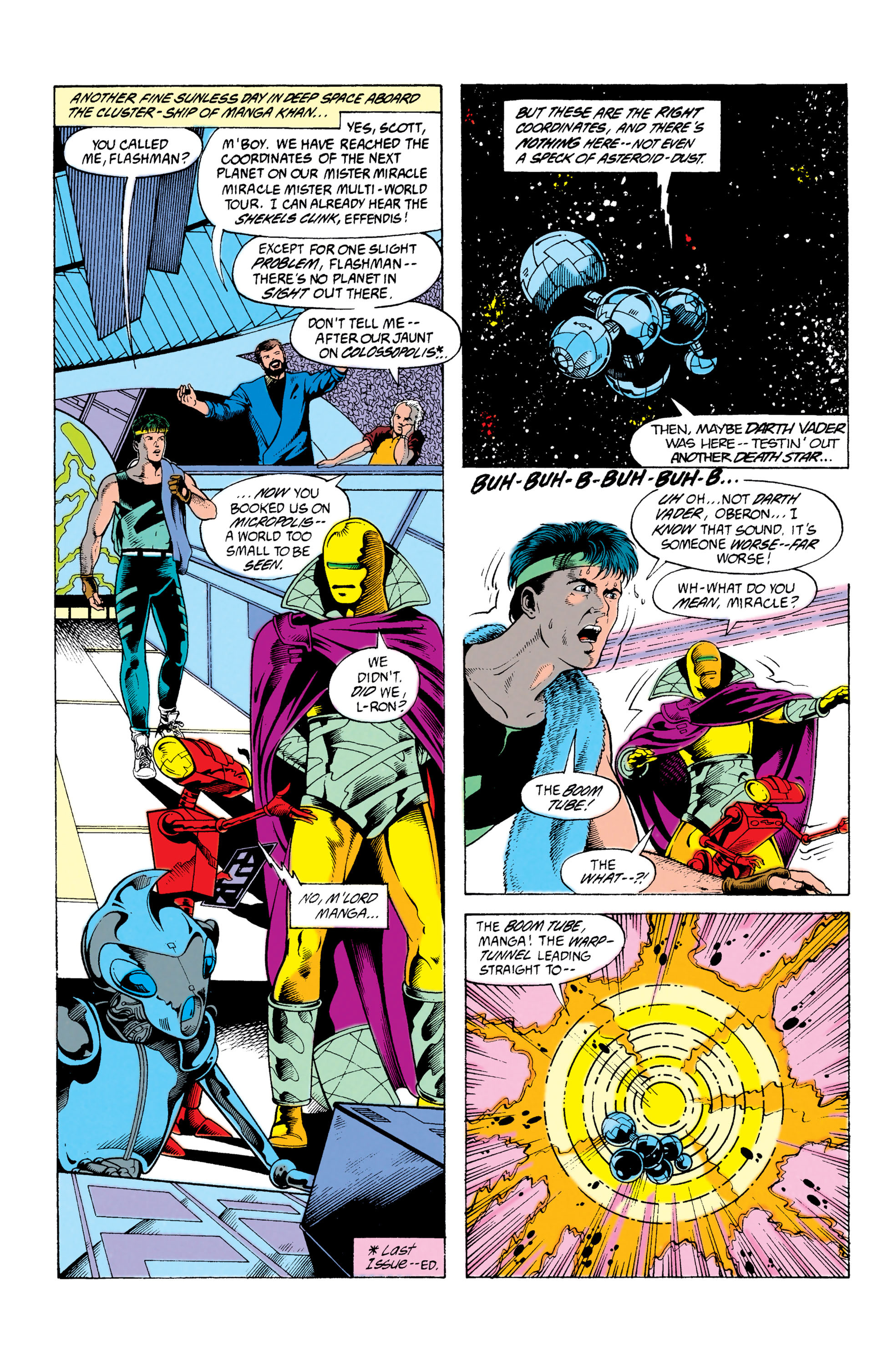 Read online Mister Miracle (1989) comic -  Issue #17 - 2