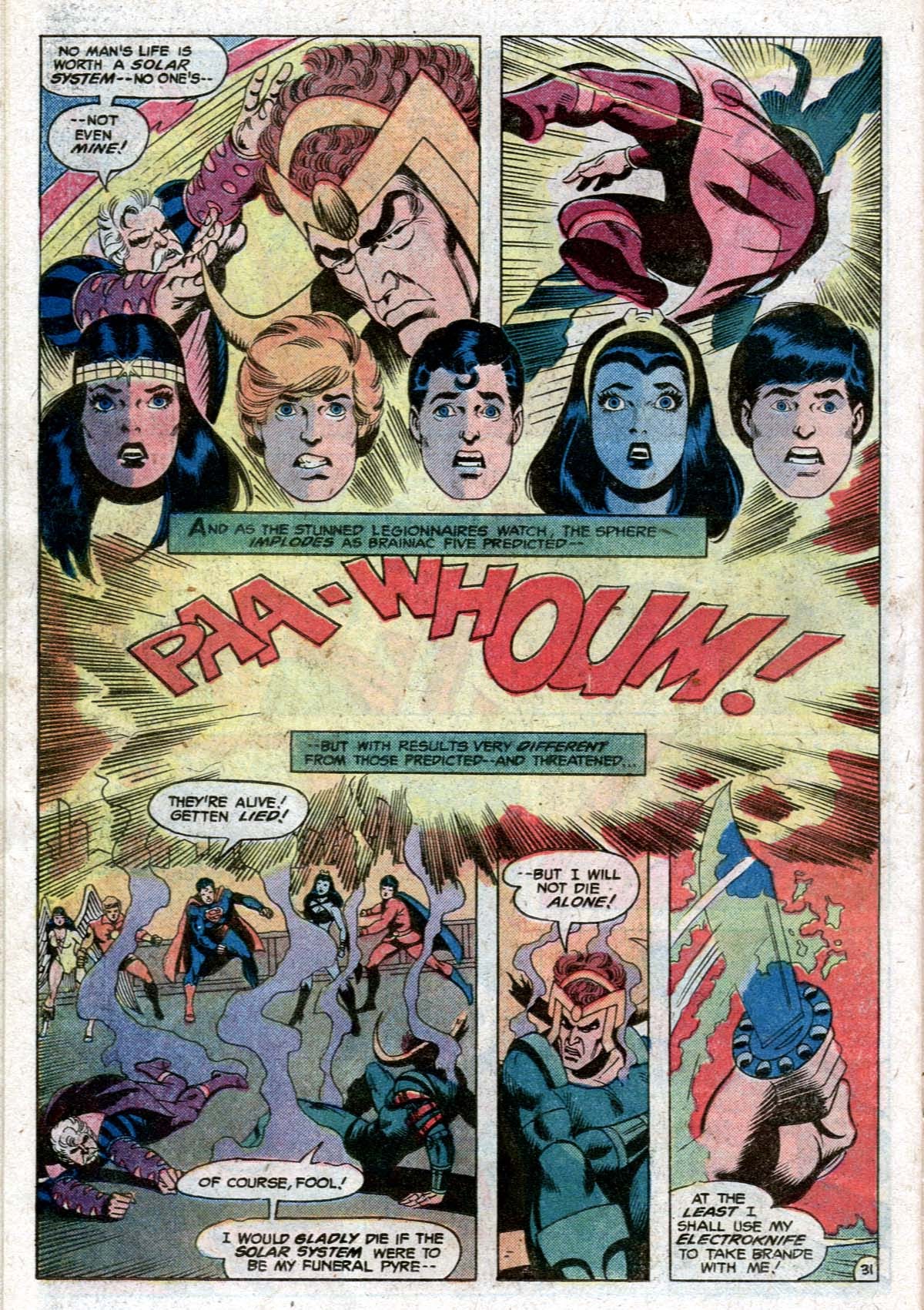 Read online Superboy and the Legion of Super-Heroes (1977) comic -  Issue #237 - 32