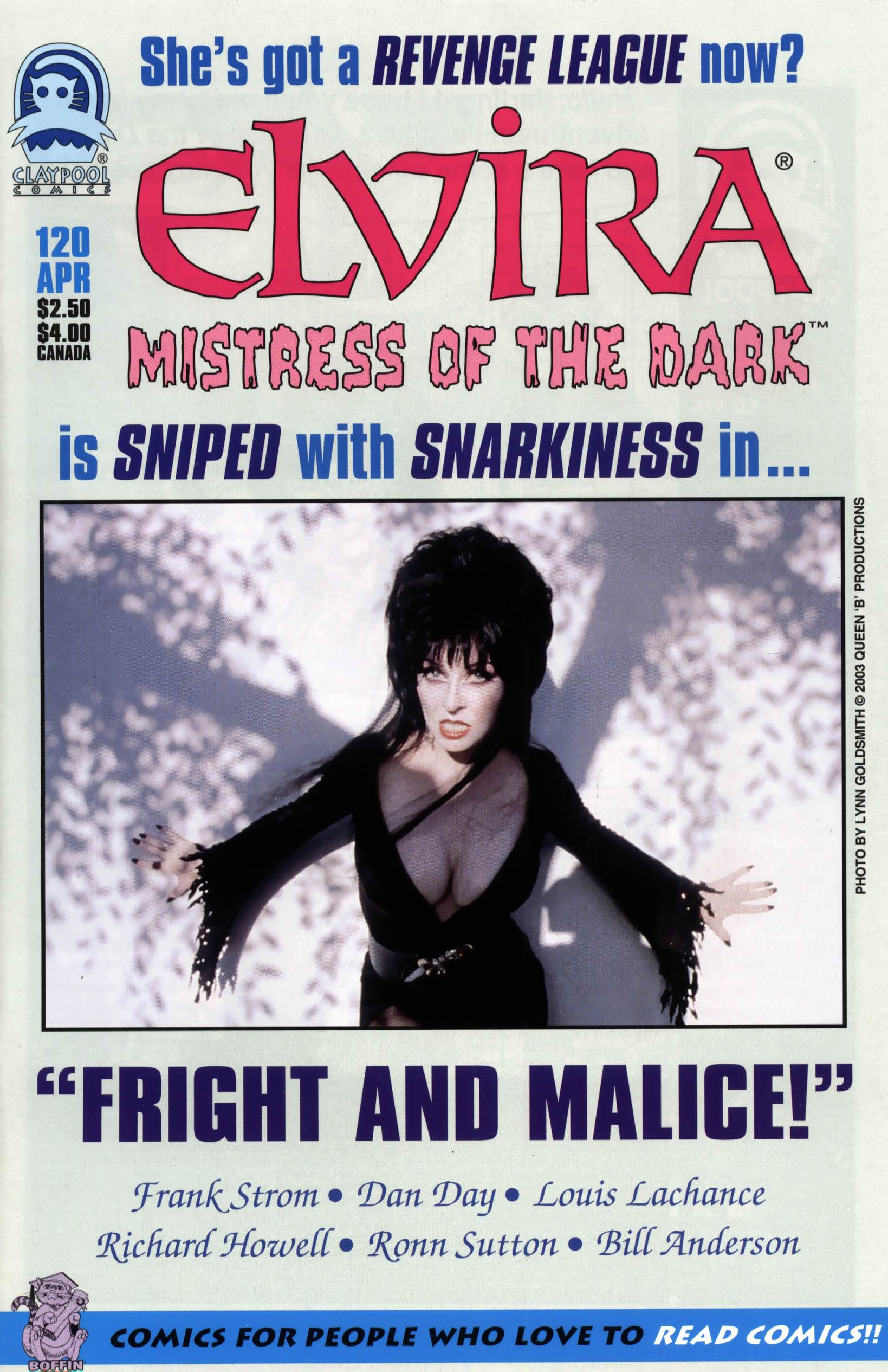 Read online Elvira, Mistress of the Dark comic -  Issue #120 - 1