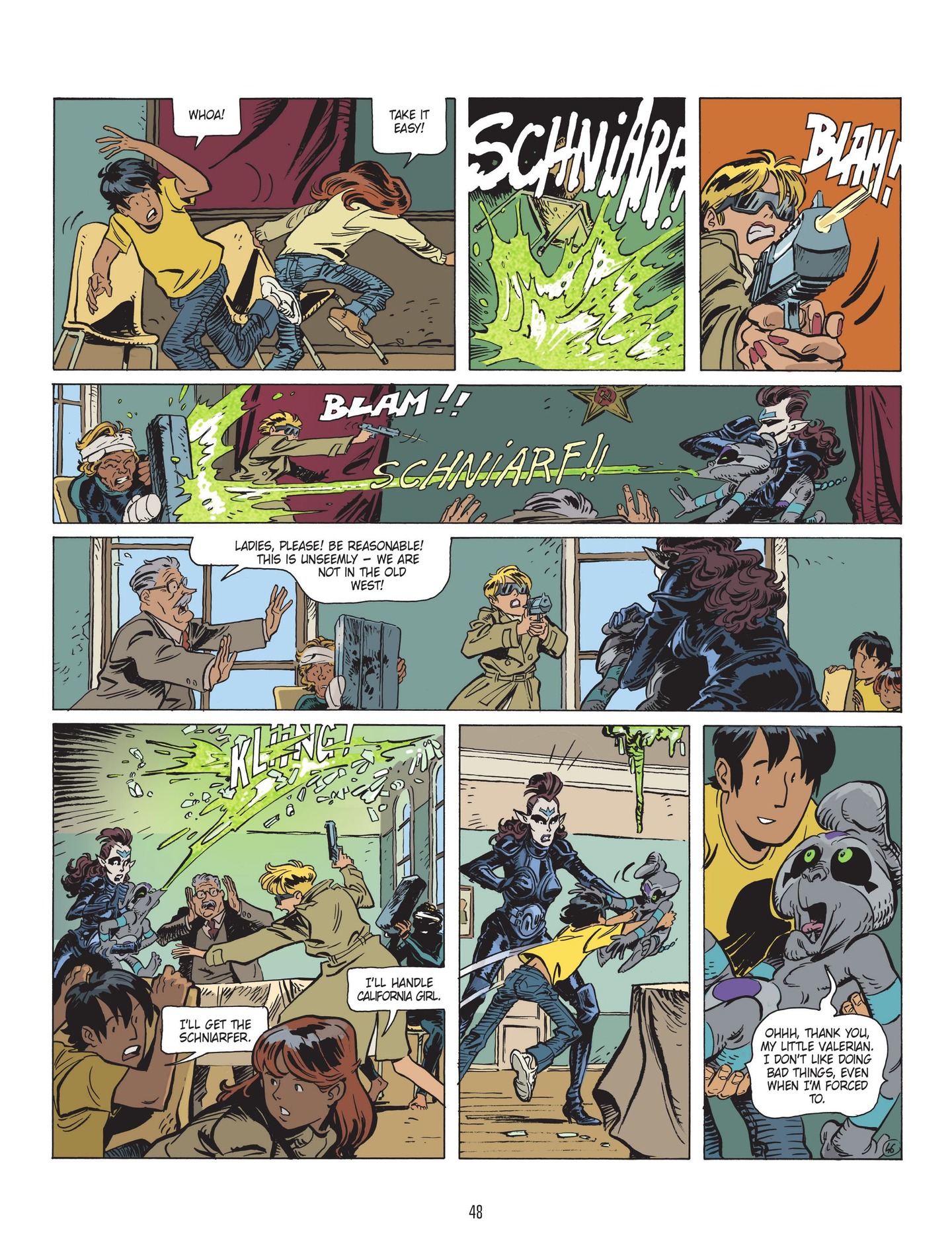 Read online Valerian and Laureline comic -  Issue #24 - 49