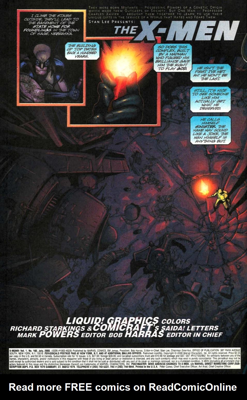 Read online X-Men (1991) comic -  Issue #102 - 3