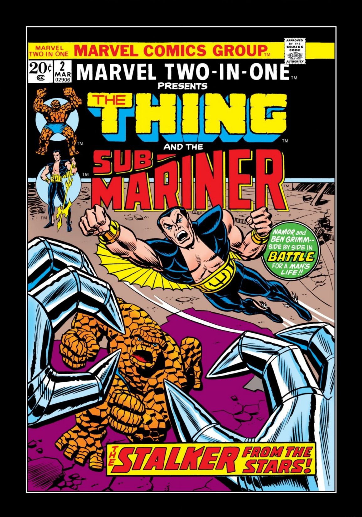 Read online Marvel Masterworks: Marvel Two-In-One comic -  Issue # TPB 1 (Part 1) - 67