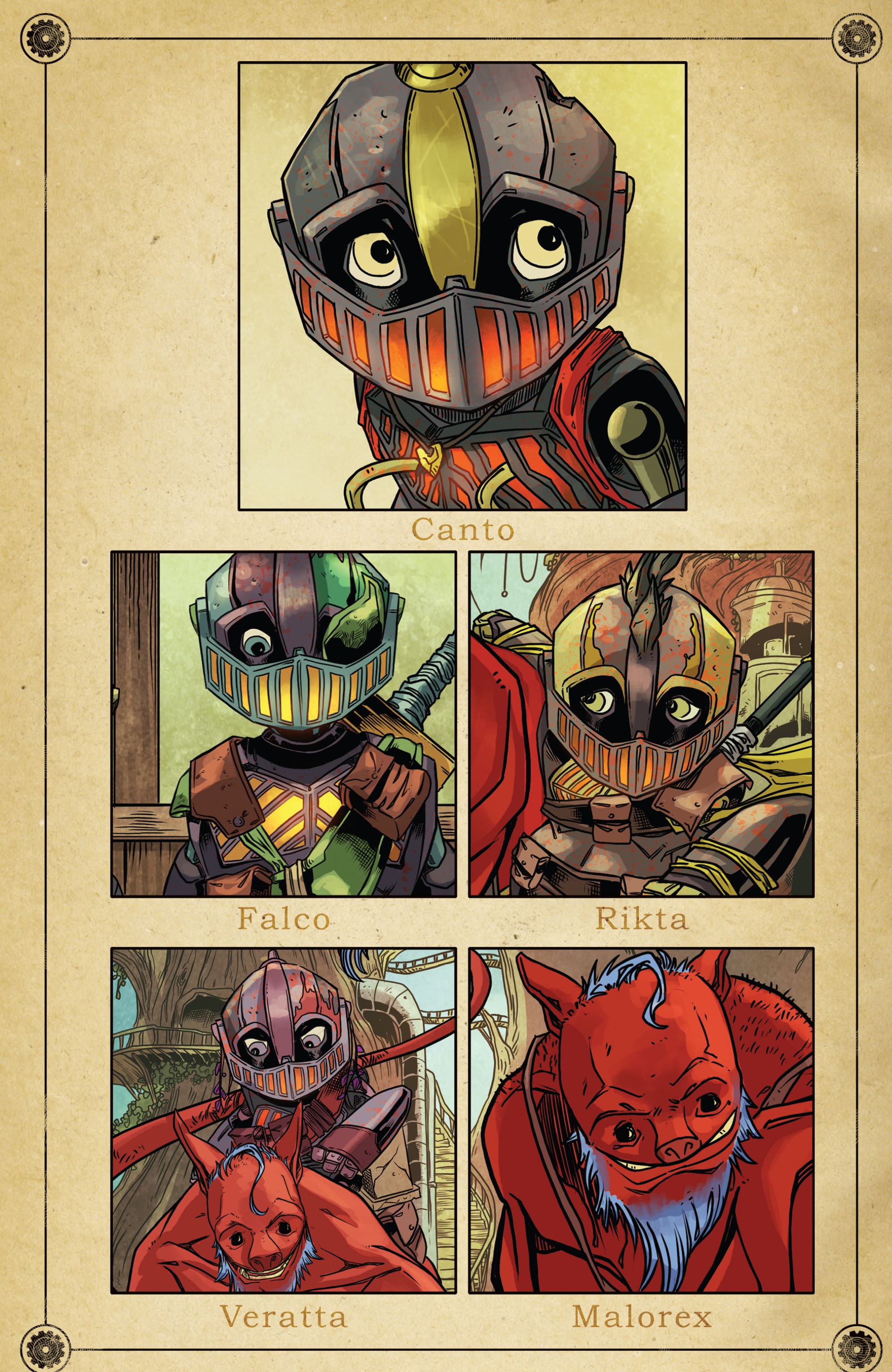 Read online Canto II: The Hollow Men comic -  Issue #1 - 4