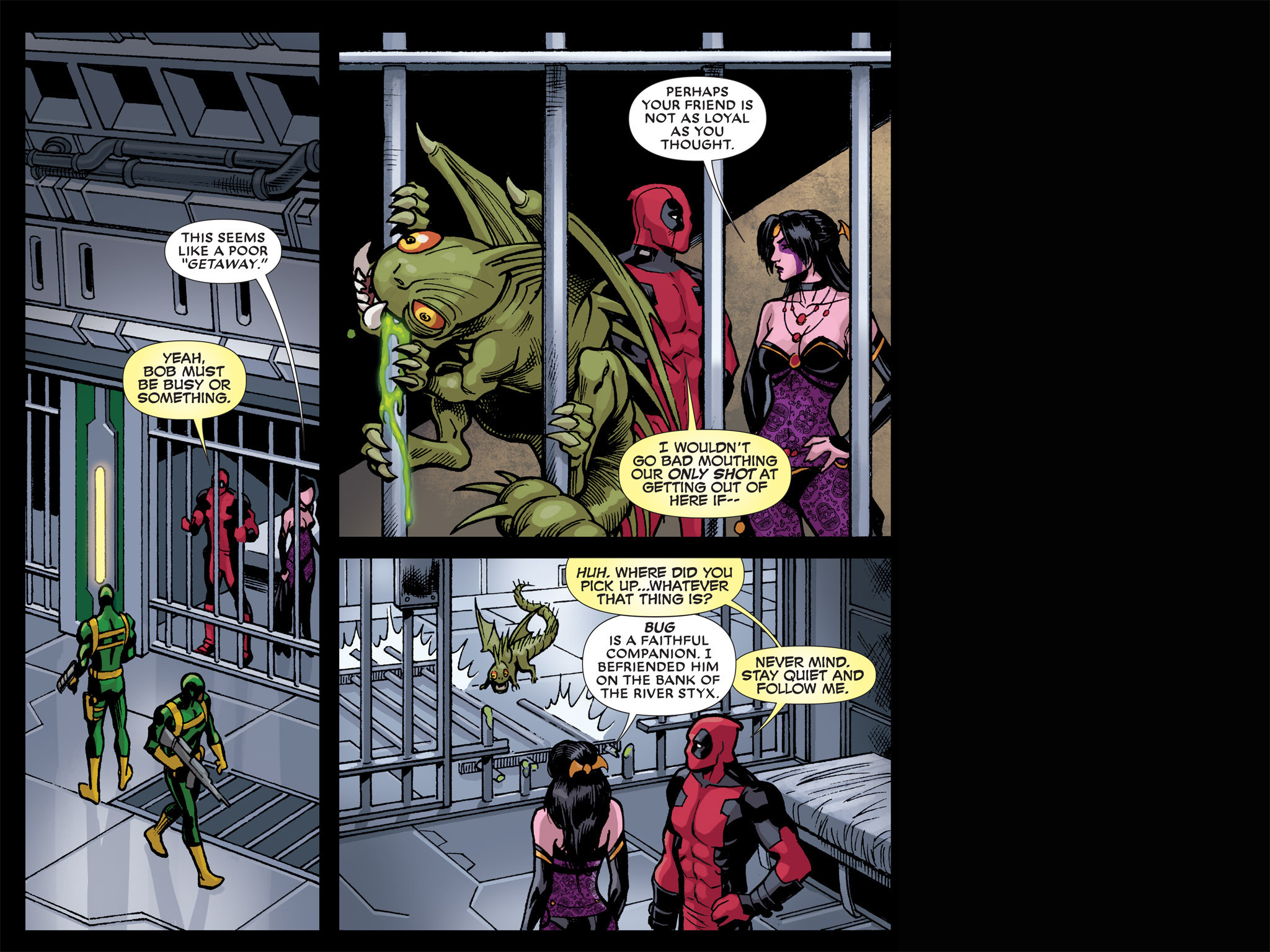 Read online Deadpool: Dracula's Gauntlet comic -  Issue # Part 5 - 21