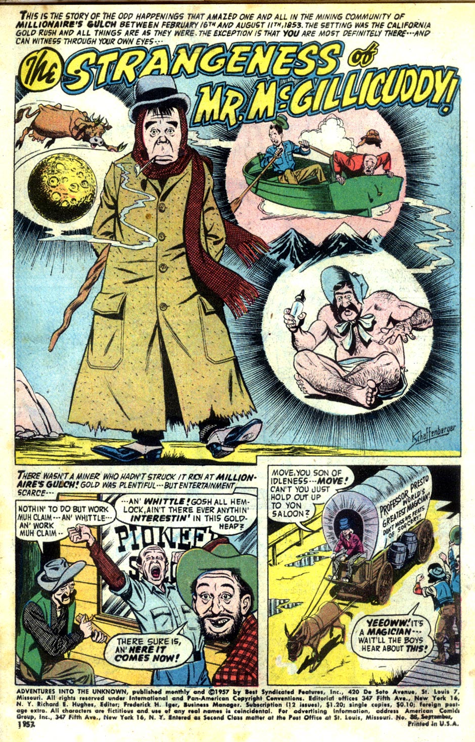 Read online Adventures Into The Unknown comic -  Issue #88 - 3