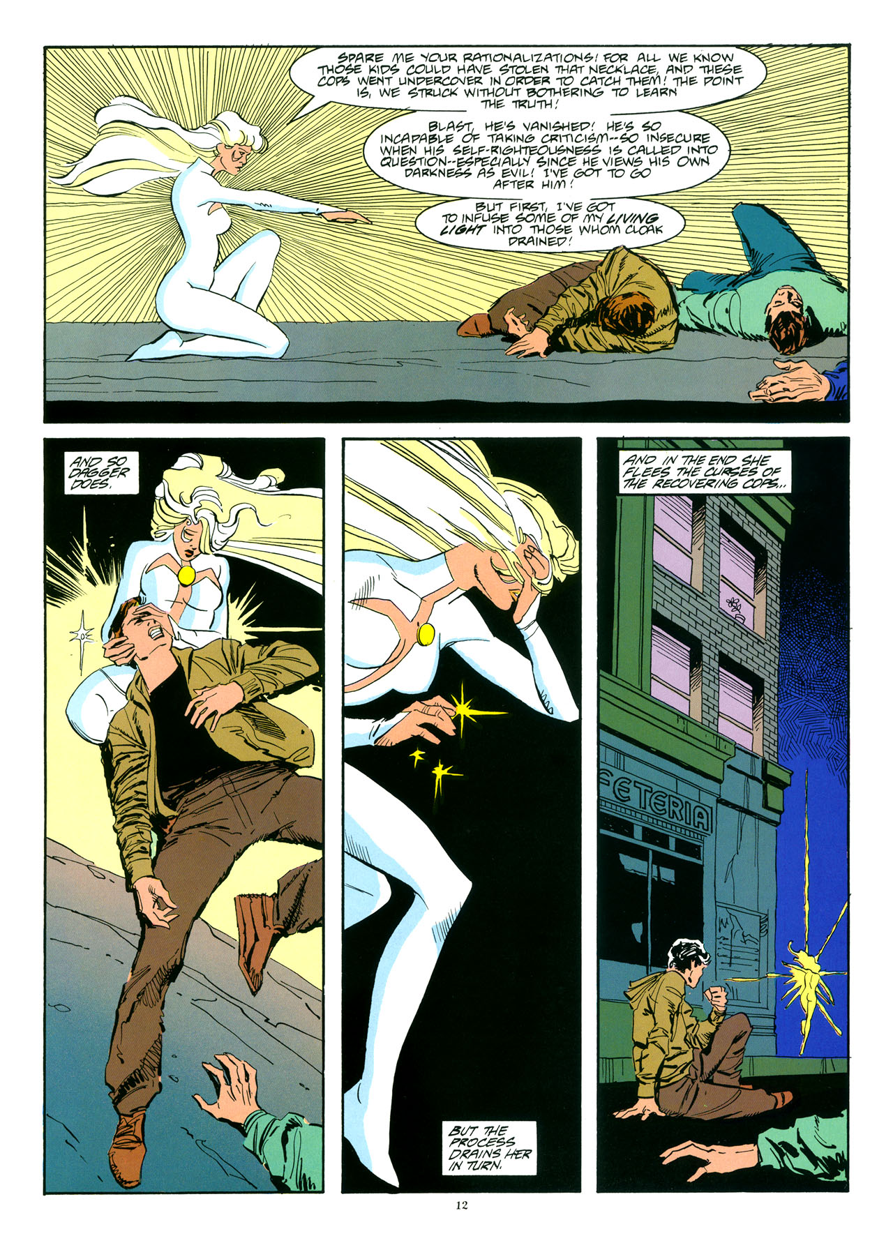 Read online Marvel Graphic Novel comic -  Issue #35 - Cloak & Dagger - Predator and Prey - 16
