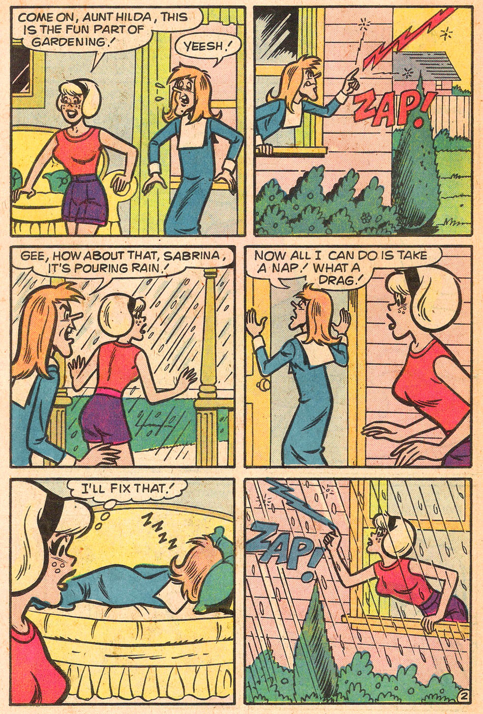 Read online Sabrina The Teenage Witch (1971) comic -  Issue #49 - 14