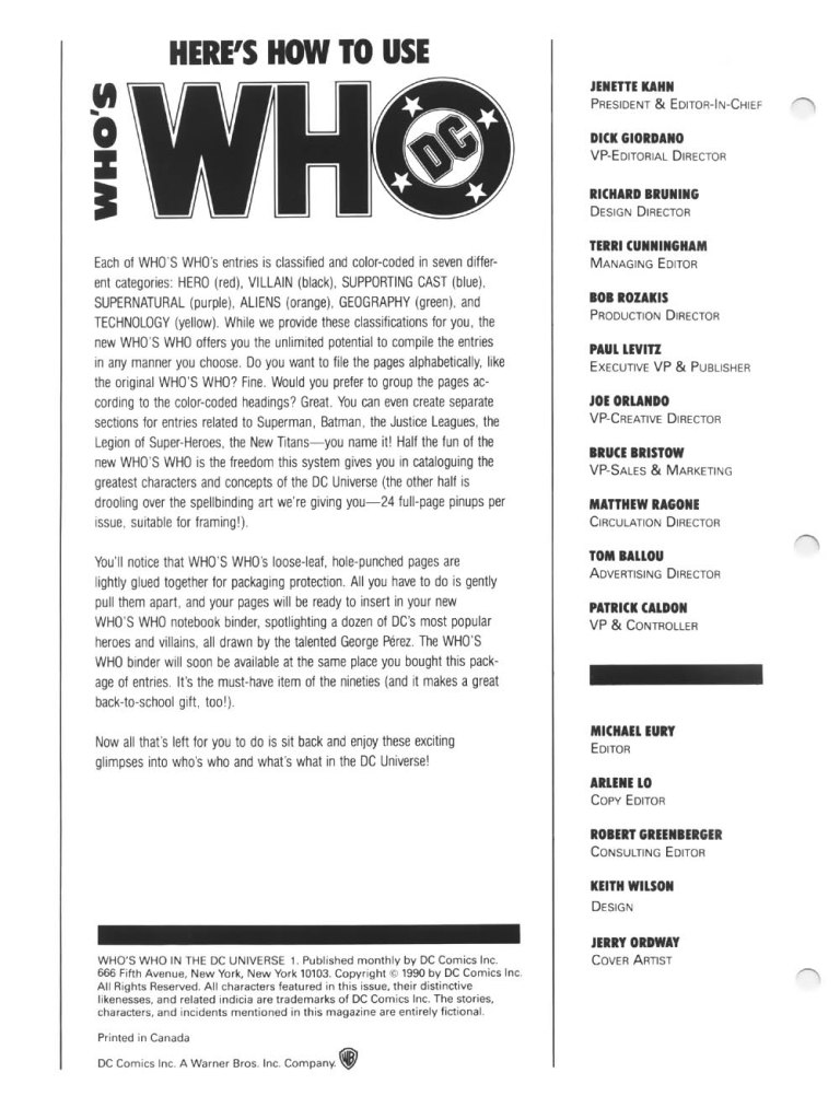 Read online Who's Who in the DC Universe comic -  Issue #1 - 2