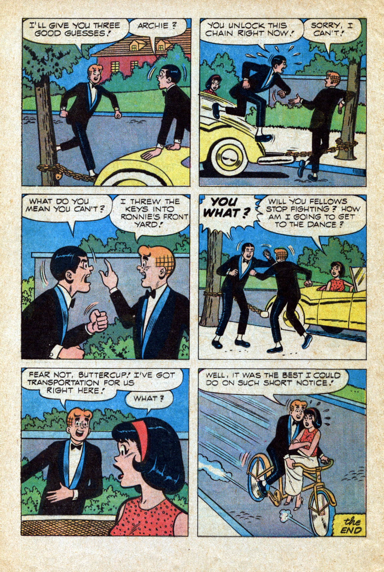 Read online Reggie and Me (1966) comic -  Issue #27 - 8