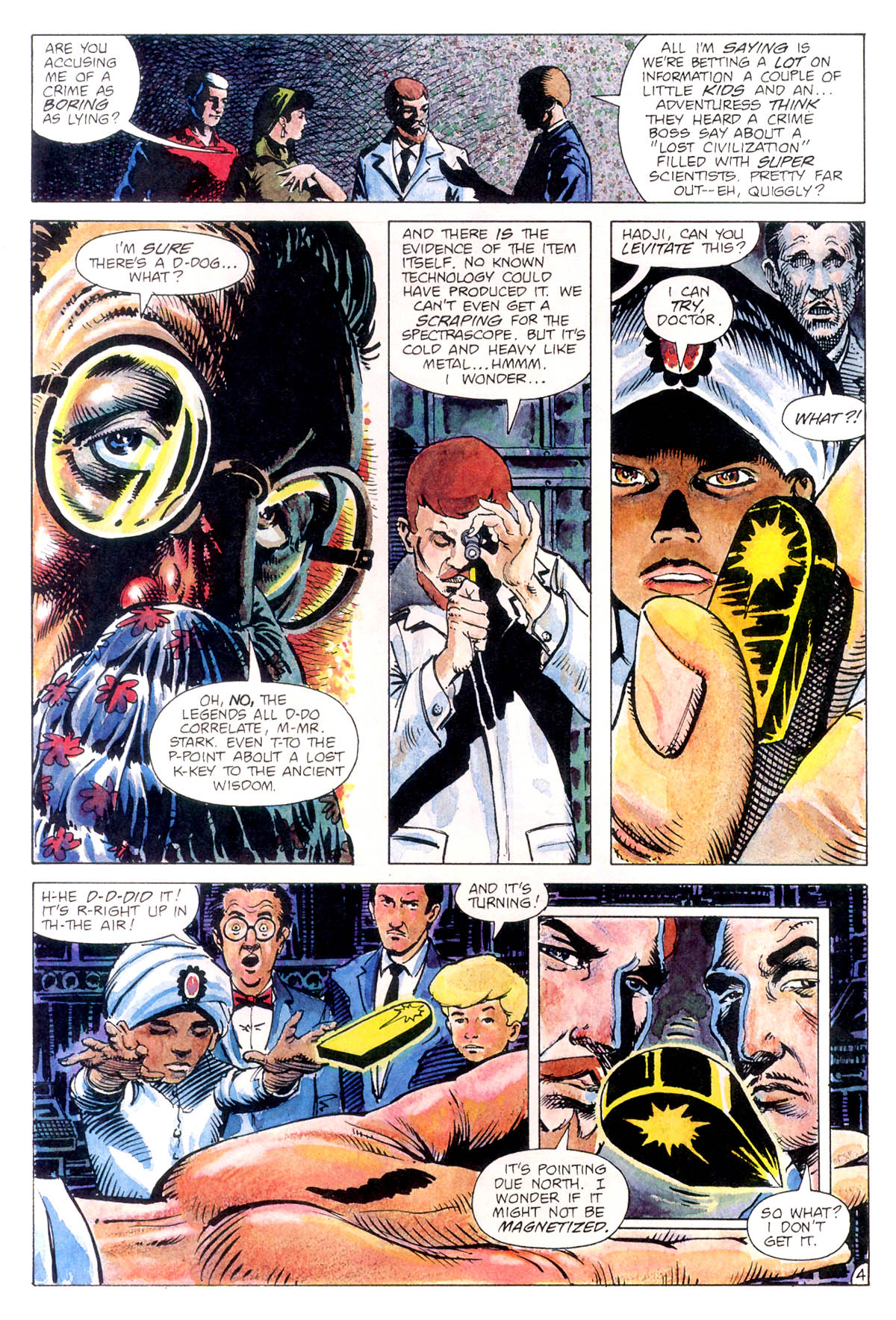 Read online Jonny Quest comic -  Issue #6 - 7