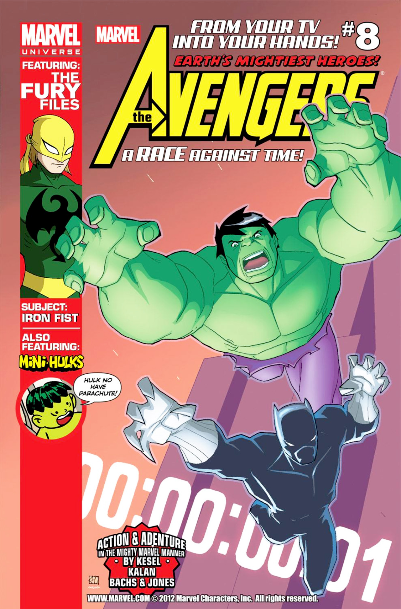 Read online Marvel Universe Avengers Earth's Mightiest Heroes comic -  Issue #8 - 1