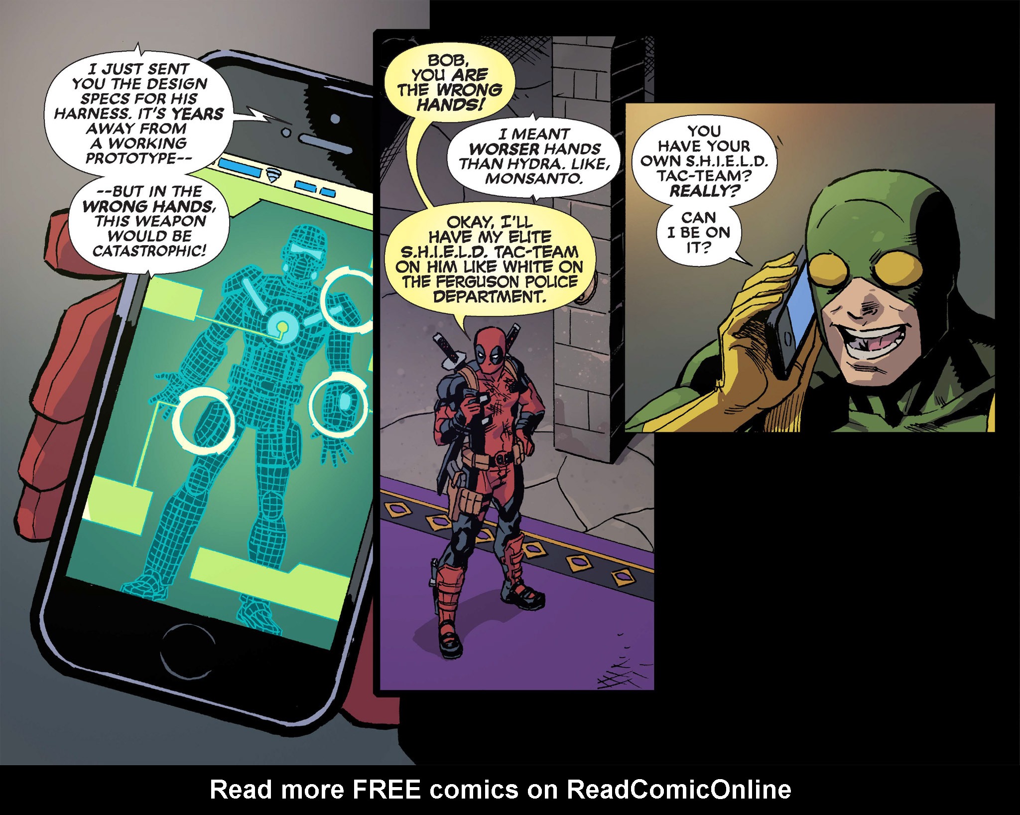 Read online Deadpool & Cable: Split Second Infinite Comic comic -  Issue #1 - 46
