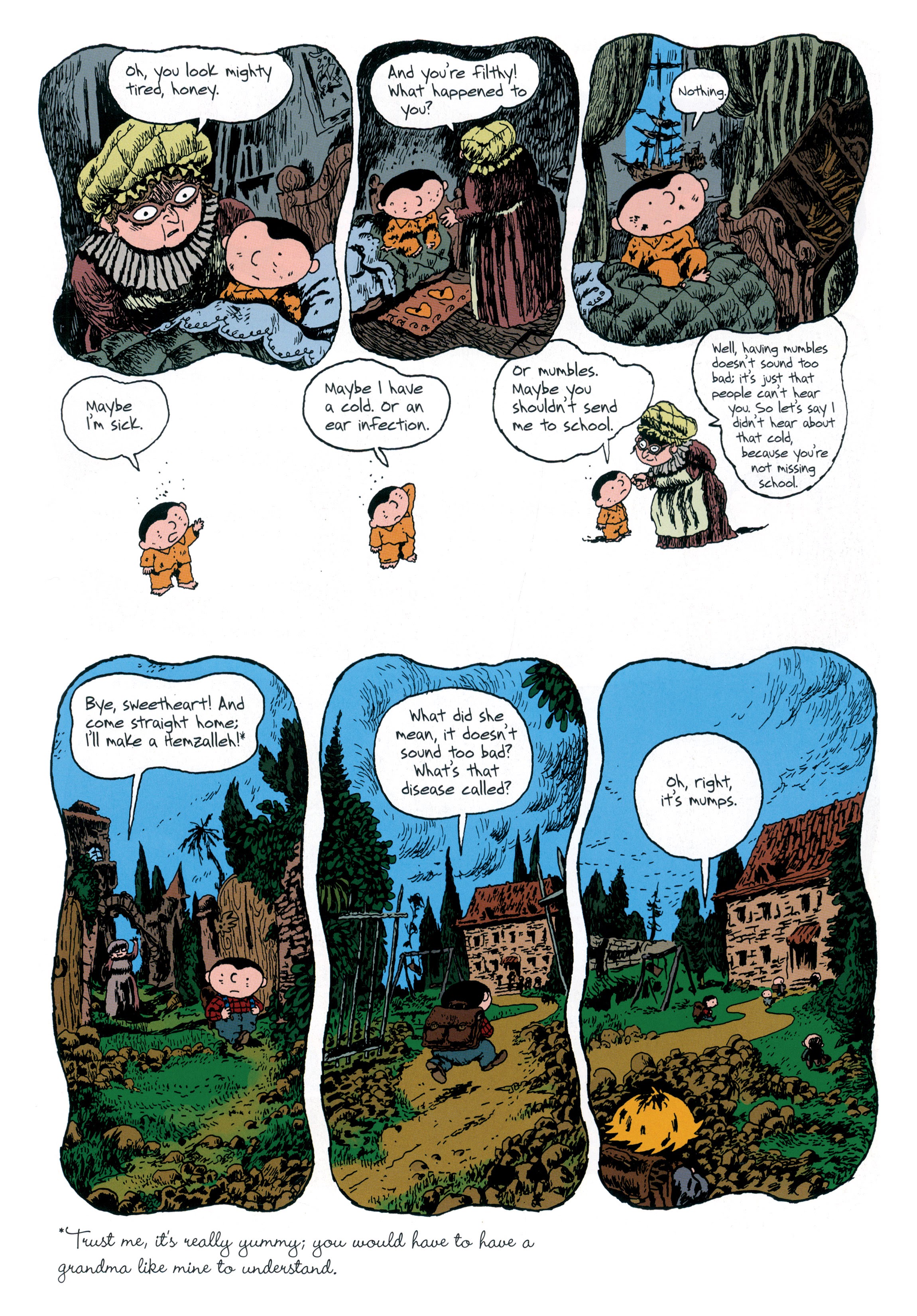 Read online Little Vampire comic -  Issue #1 - 34