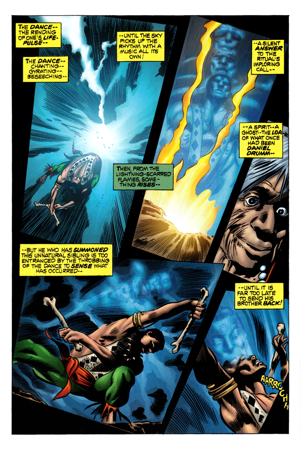 Read online Doctor Voodoo: The Origin of Jericho Drumm comic -  Issue # Full - 32