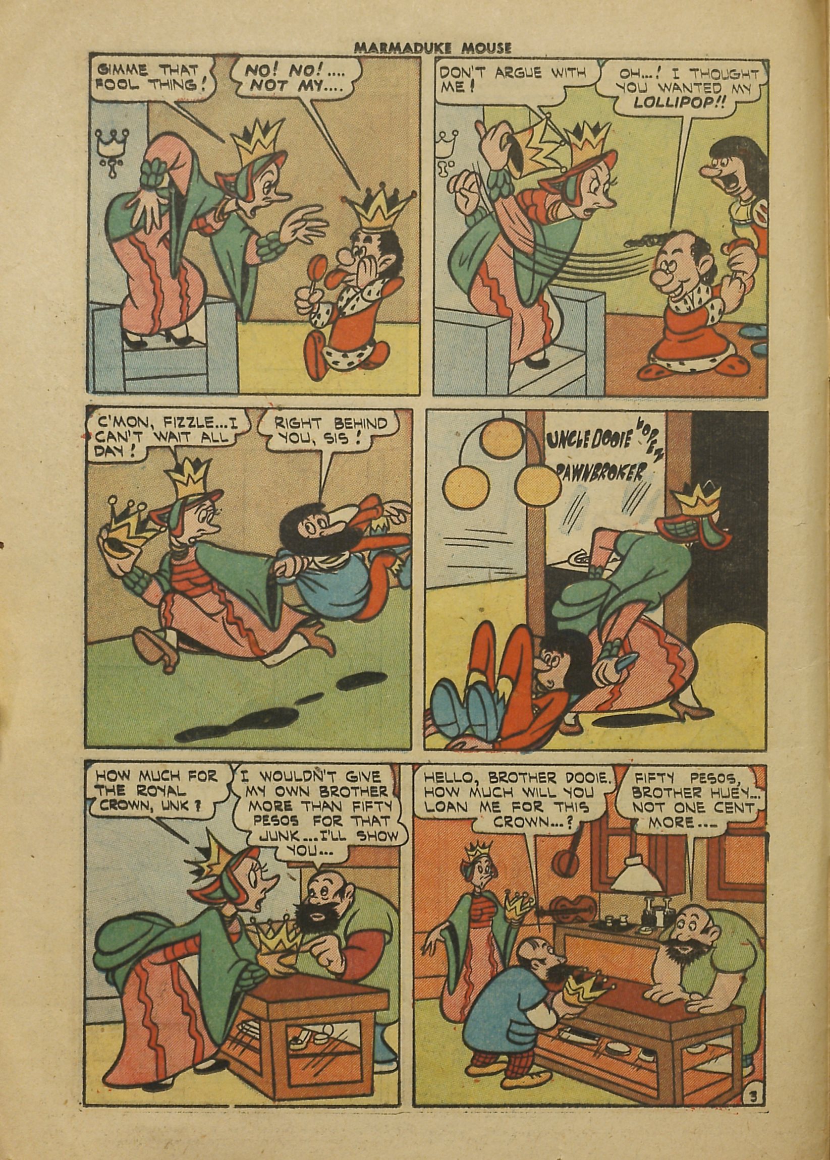 Read online Marmaduke Mouse comic -  Issue #27 - 12