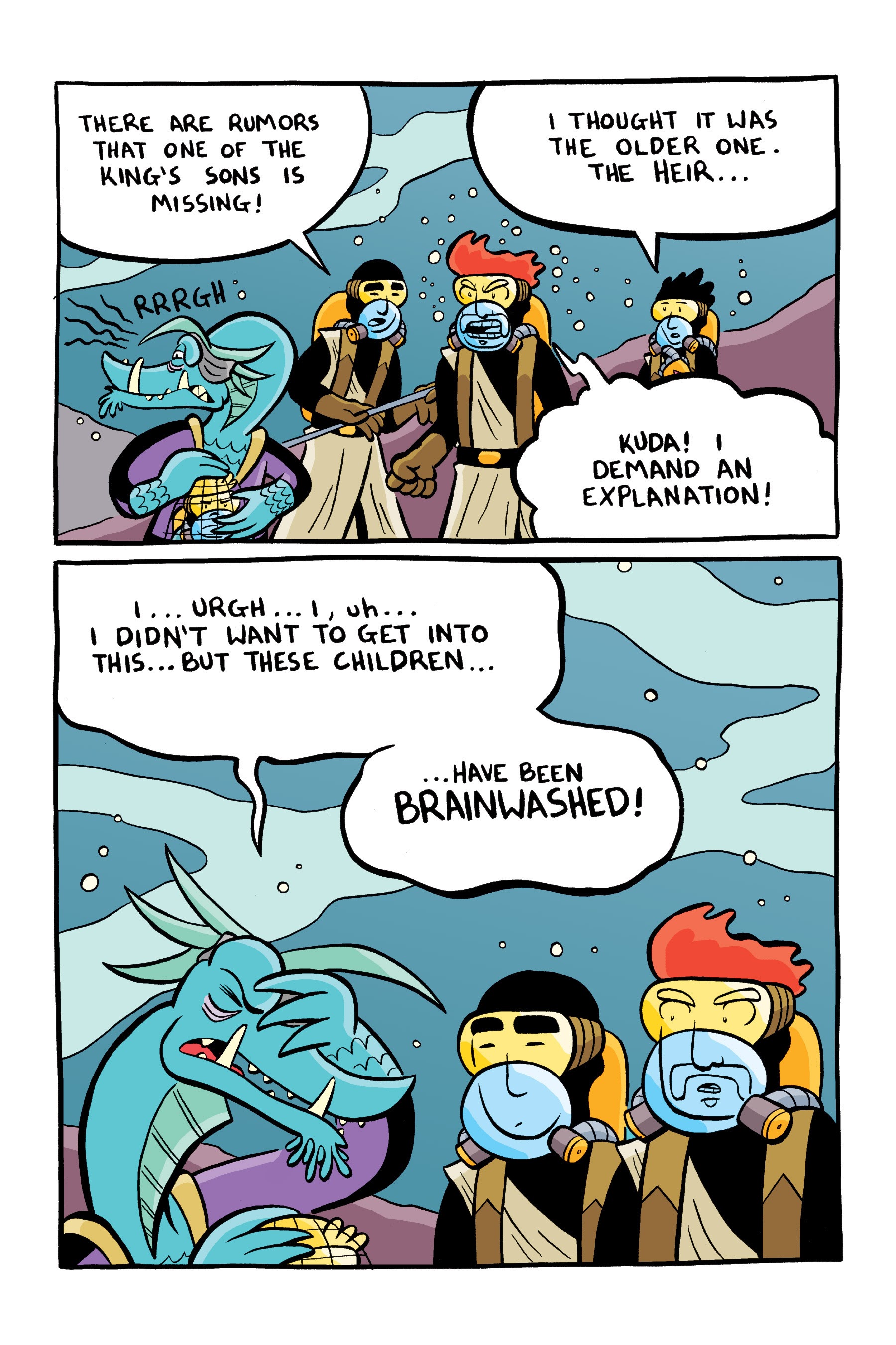 Read online Mermin comic -  Issue # TPB 3 - 116