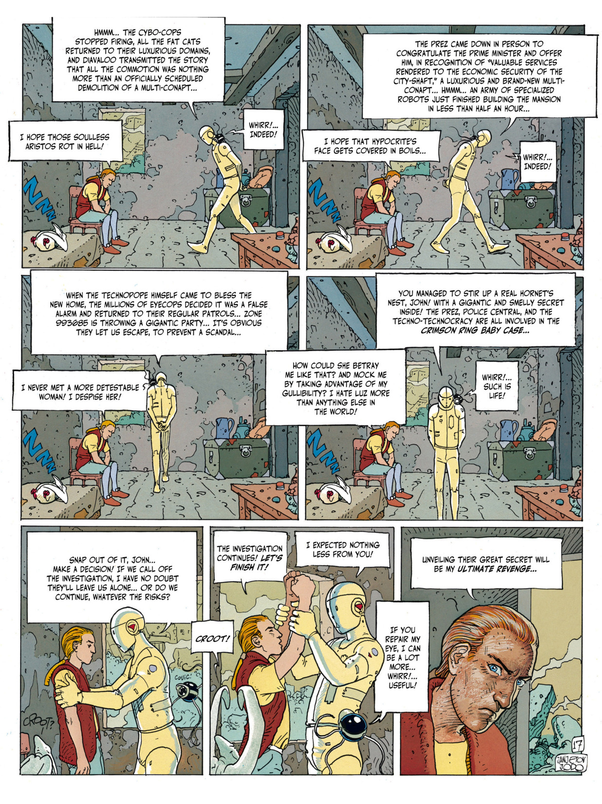 Read online Before the Incal comic -  Issue #3 - 20