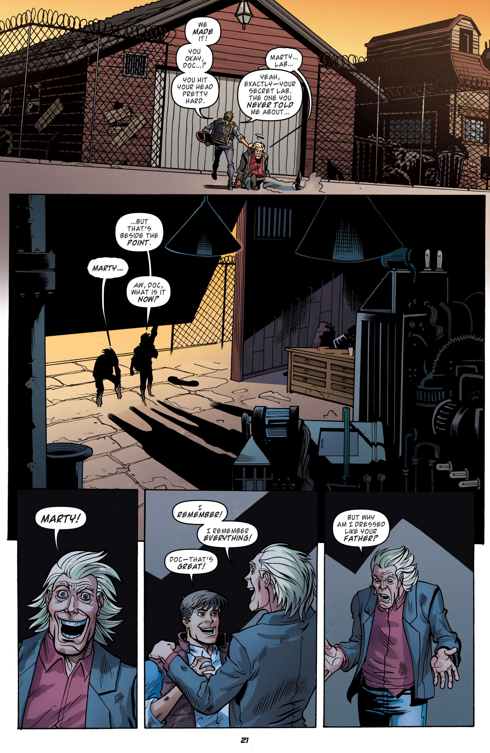 Read online Back to the Future (2015) comic -  Issue #9 - 23