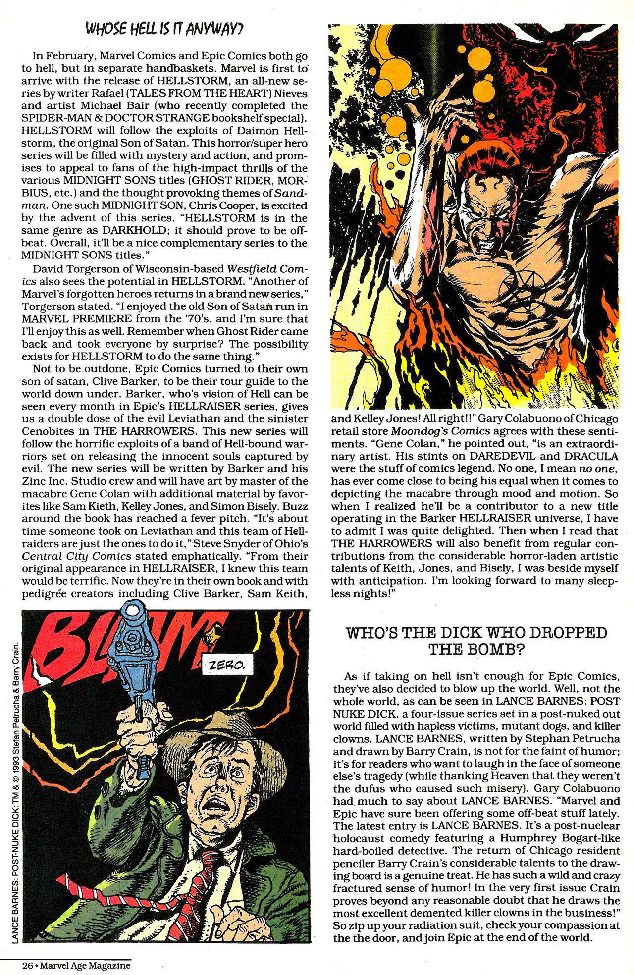 Read online Marvel Age comic -  Issue #122 - 27