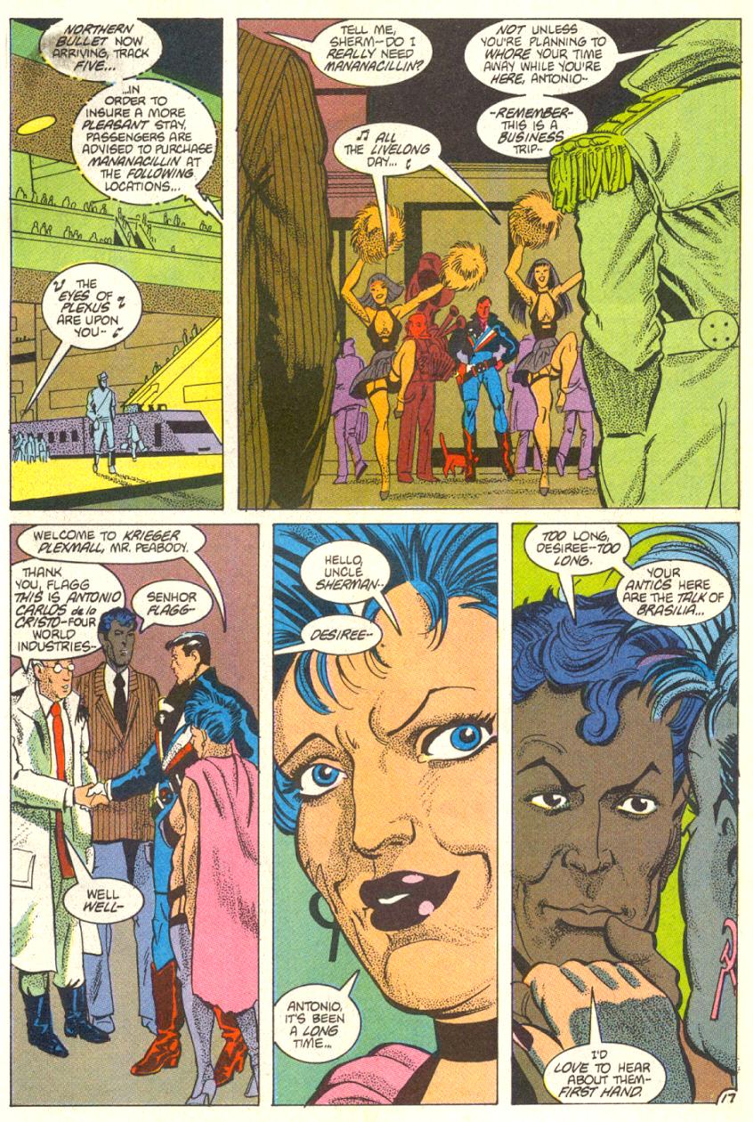 Read online American Flagg! comic -  Issue #14 - 18