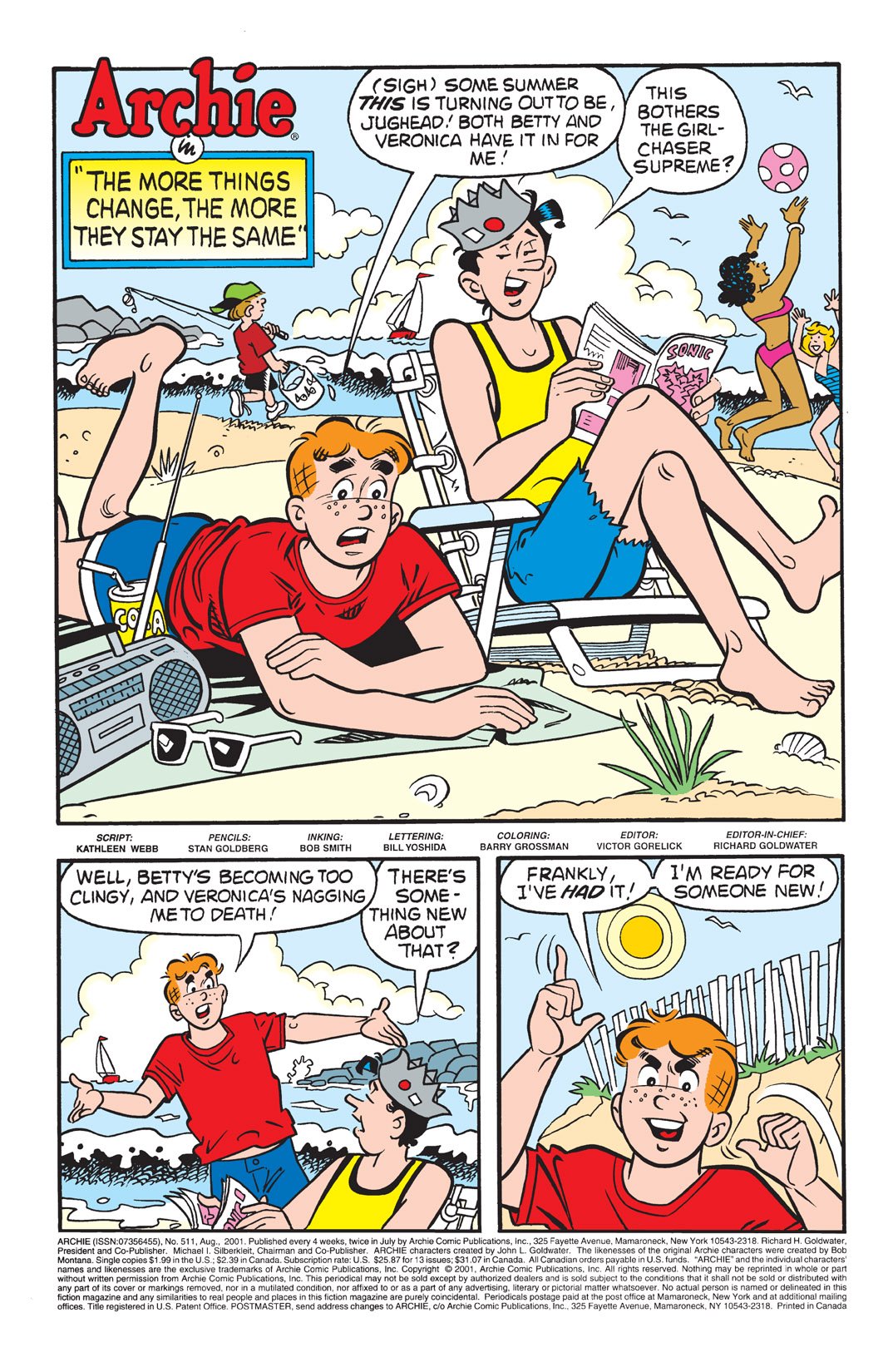 Read online Archie (1960) comic -  Issue #511 - 2