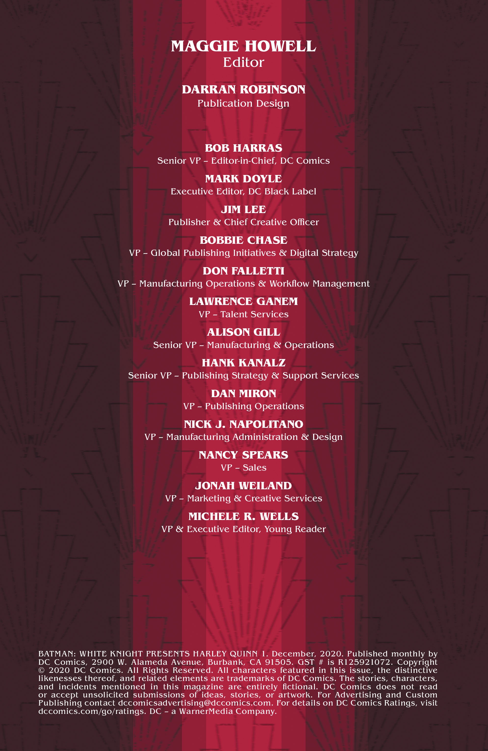 Read online Batman: White Knight Presents: Harley Quinn comic -  Issue #1 - 34