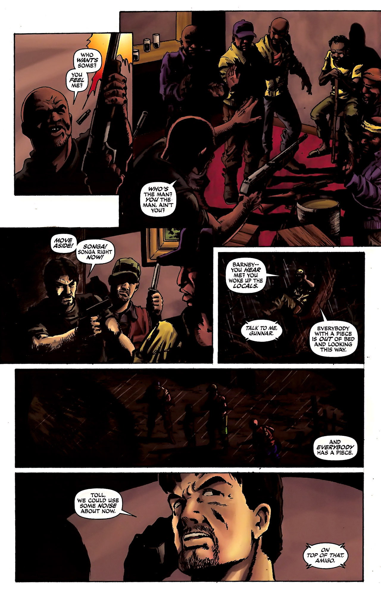 Read online The Expendables comic -  Issue #1 - 12