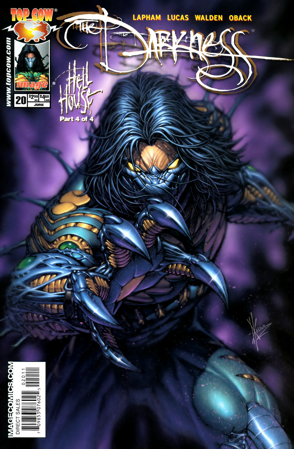 Read online The Darkness (2002) comic -  Issue #20 - 2