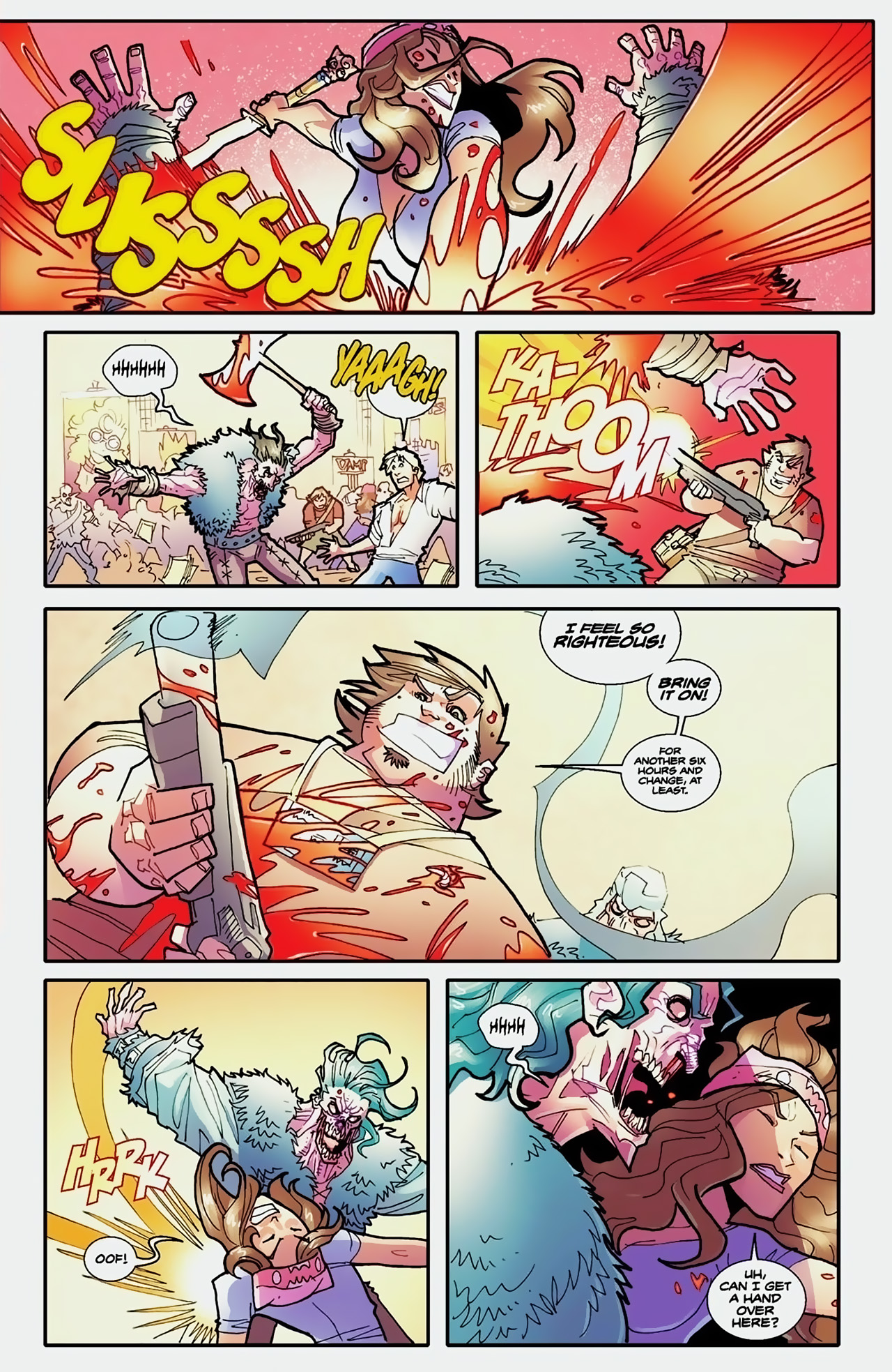 Read online Fanboys vs. Zombies comic -  Issue #2 - 27