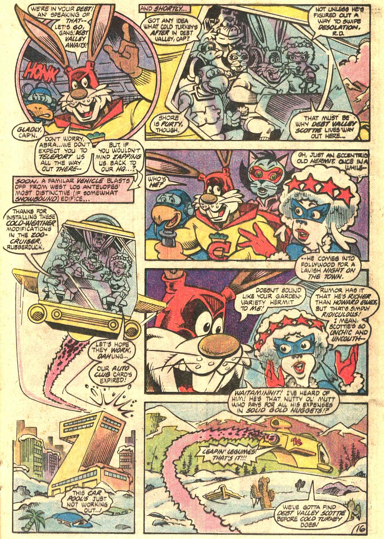 Read online Captain Carrot and His Amazing Zoo Crew! comic -  Issue #13 - 17