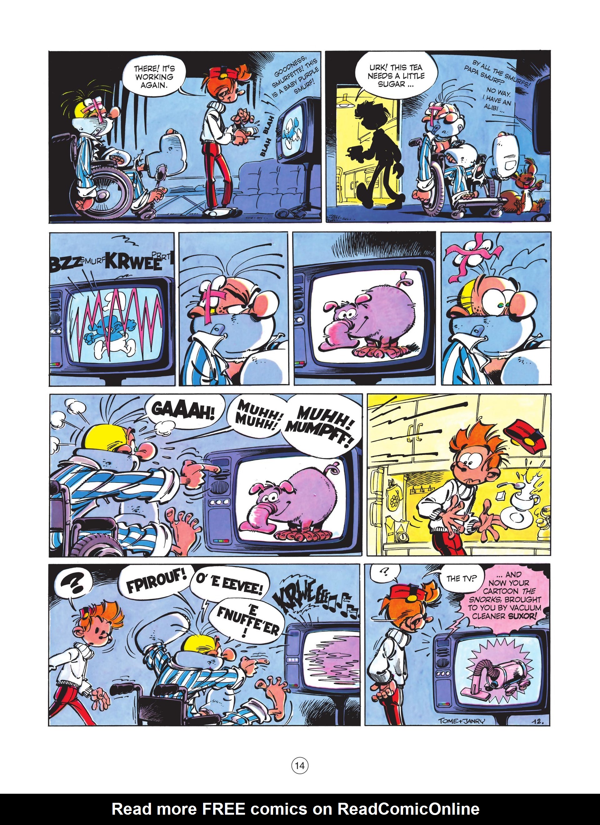 Read online Spirou & Fantasio (2009) comic -  Issue #16 - 16