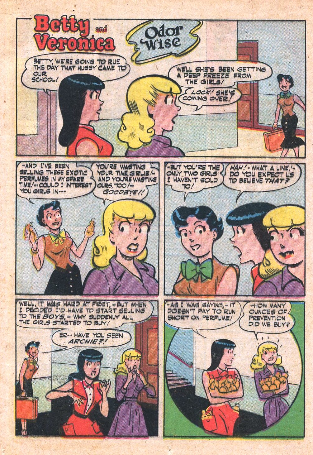 Read online Archie's Joke Book Magazine comic -  Issue #1 - 12