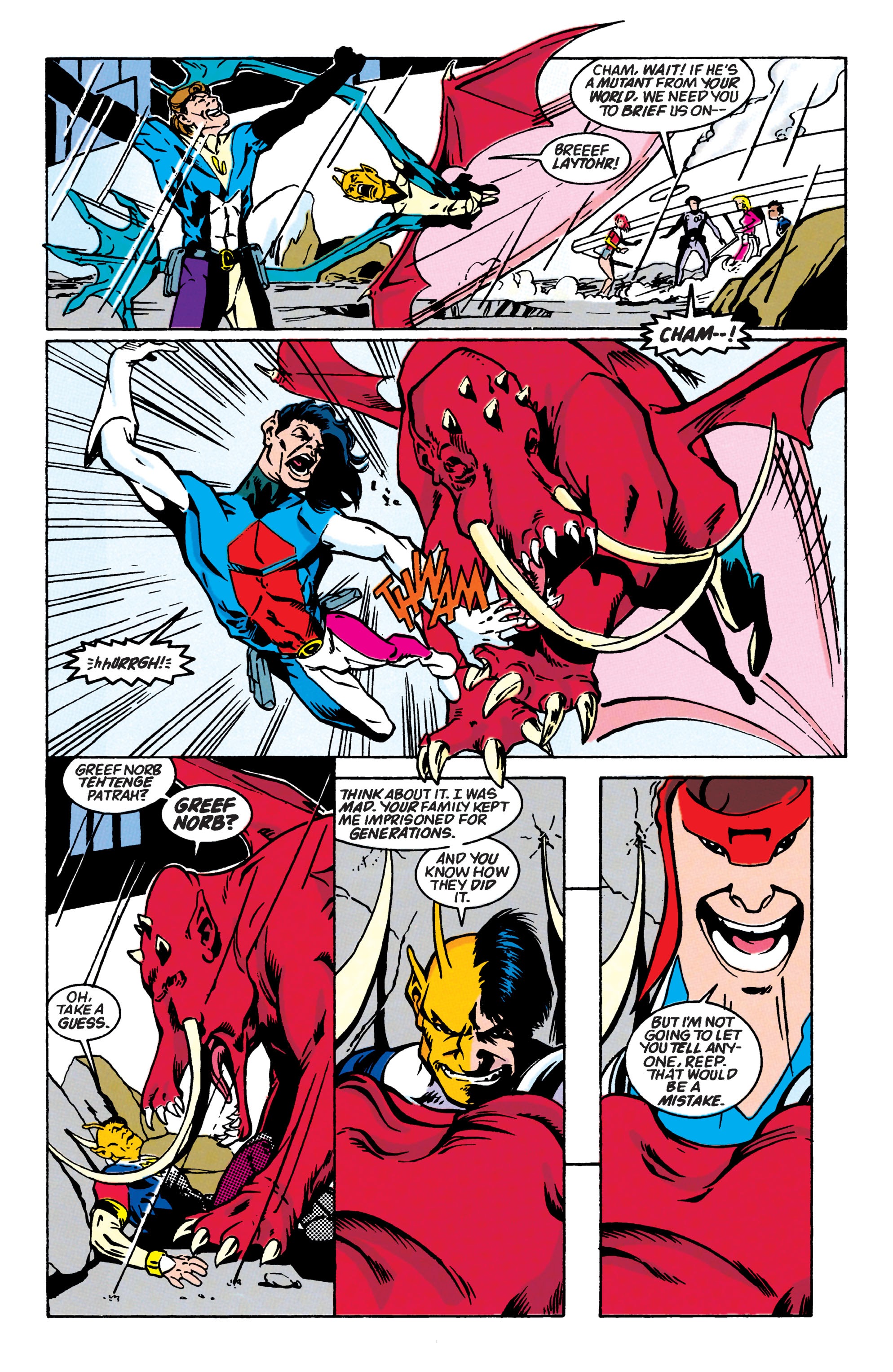 Read online Legionnaires comic -  Issue # _TPB 2 (Part 1) - 34