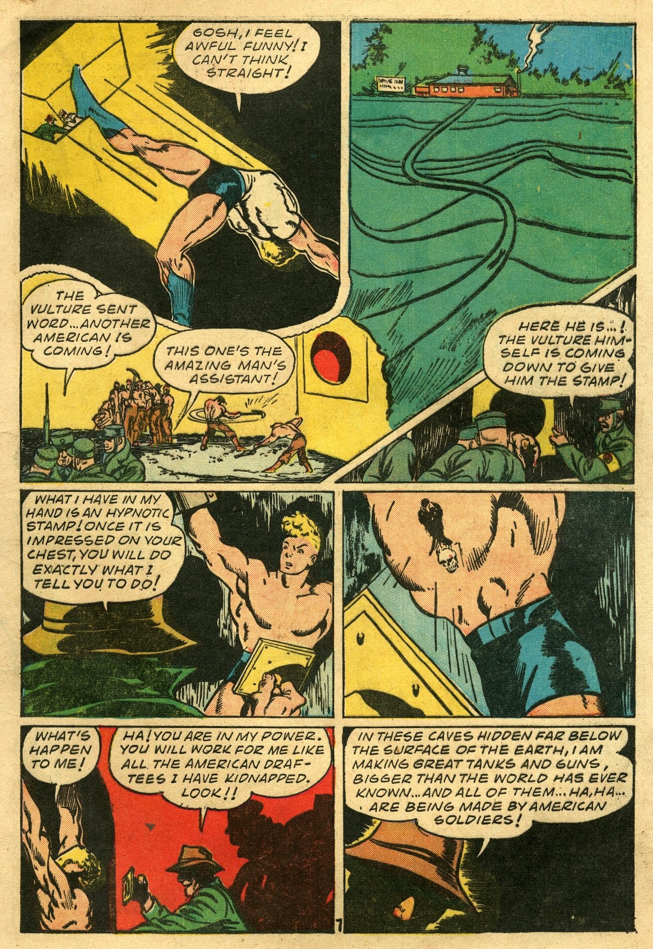Read online Amazing Man Comics comic -  Issue #24 - 9