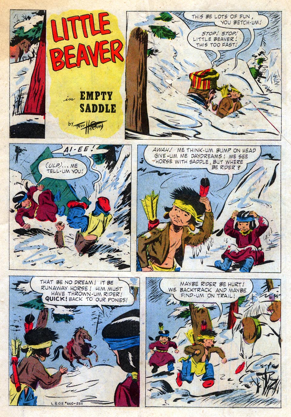 Read online Four Color Comics comic -  Issue #660 - 1