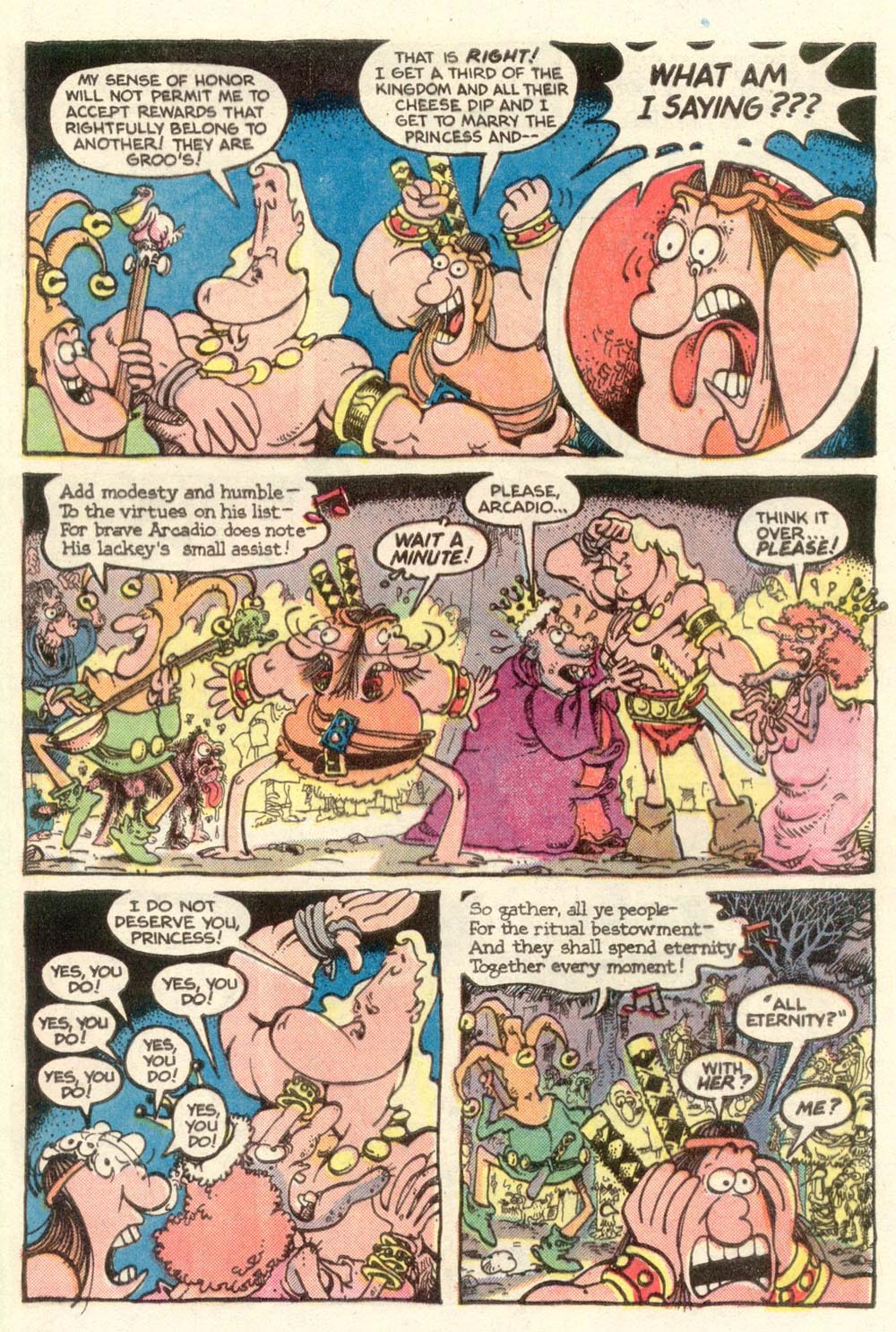 Read online Sergio Aragonés Groo the Wanderer comic -  Issue #11 - 23