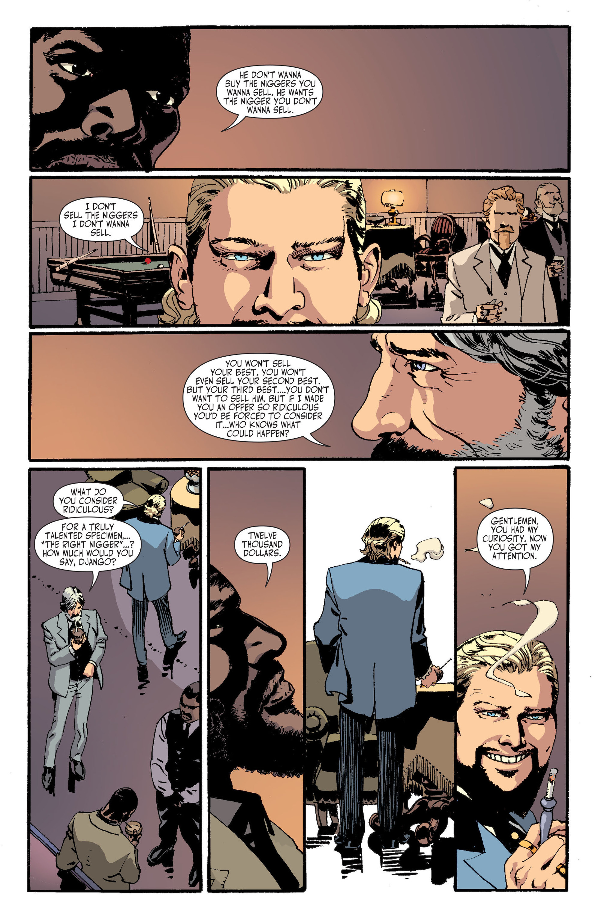 Read online Django Unchained comic -  Issue #4 - 25