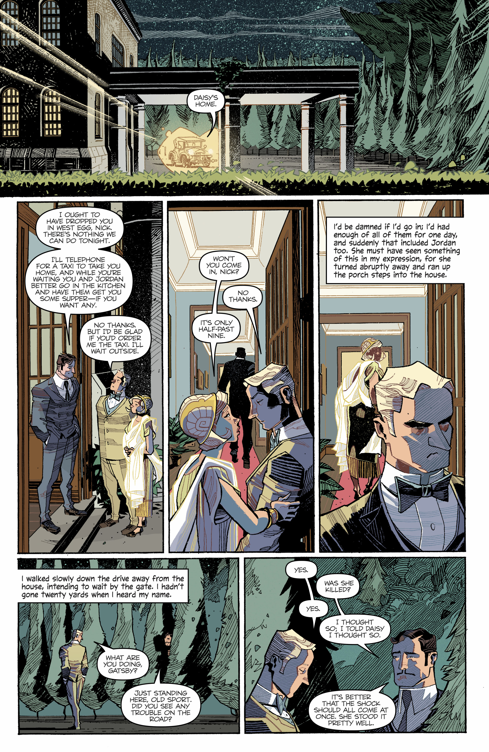 Read online The Great Gatsby comic -  Issue #6 - 11