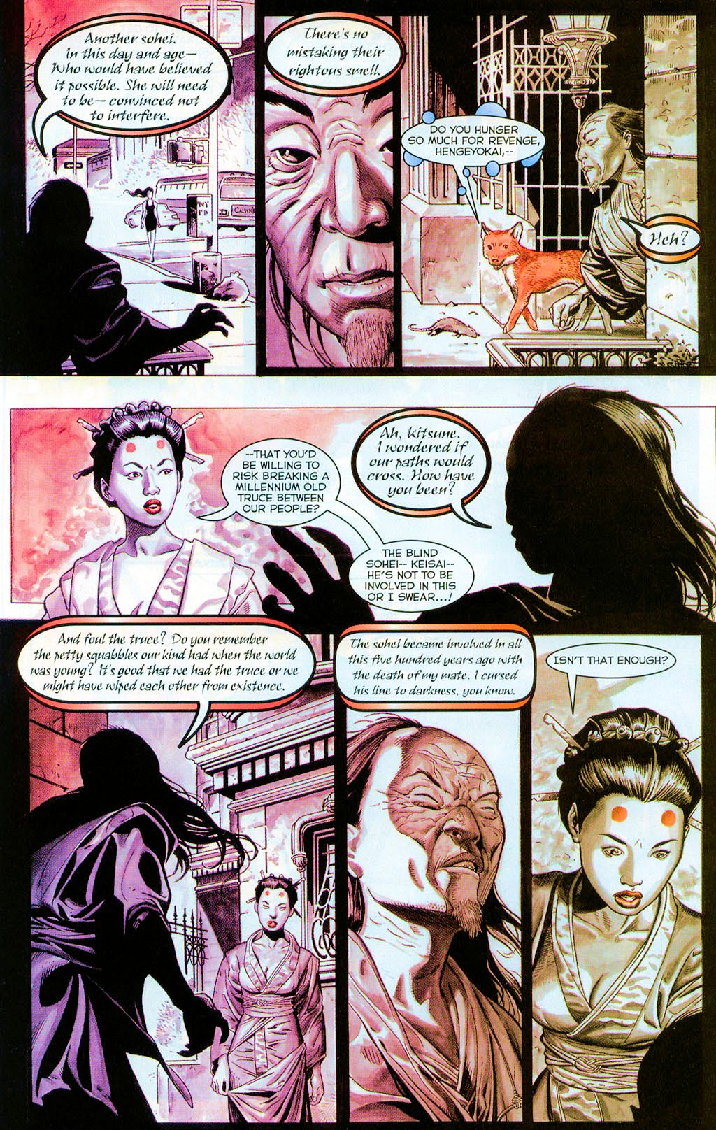 Read online Shi: Black, White & Red comic -  Issue #1 - 11