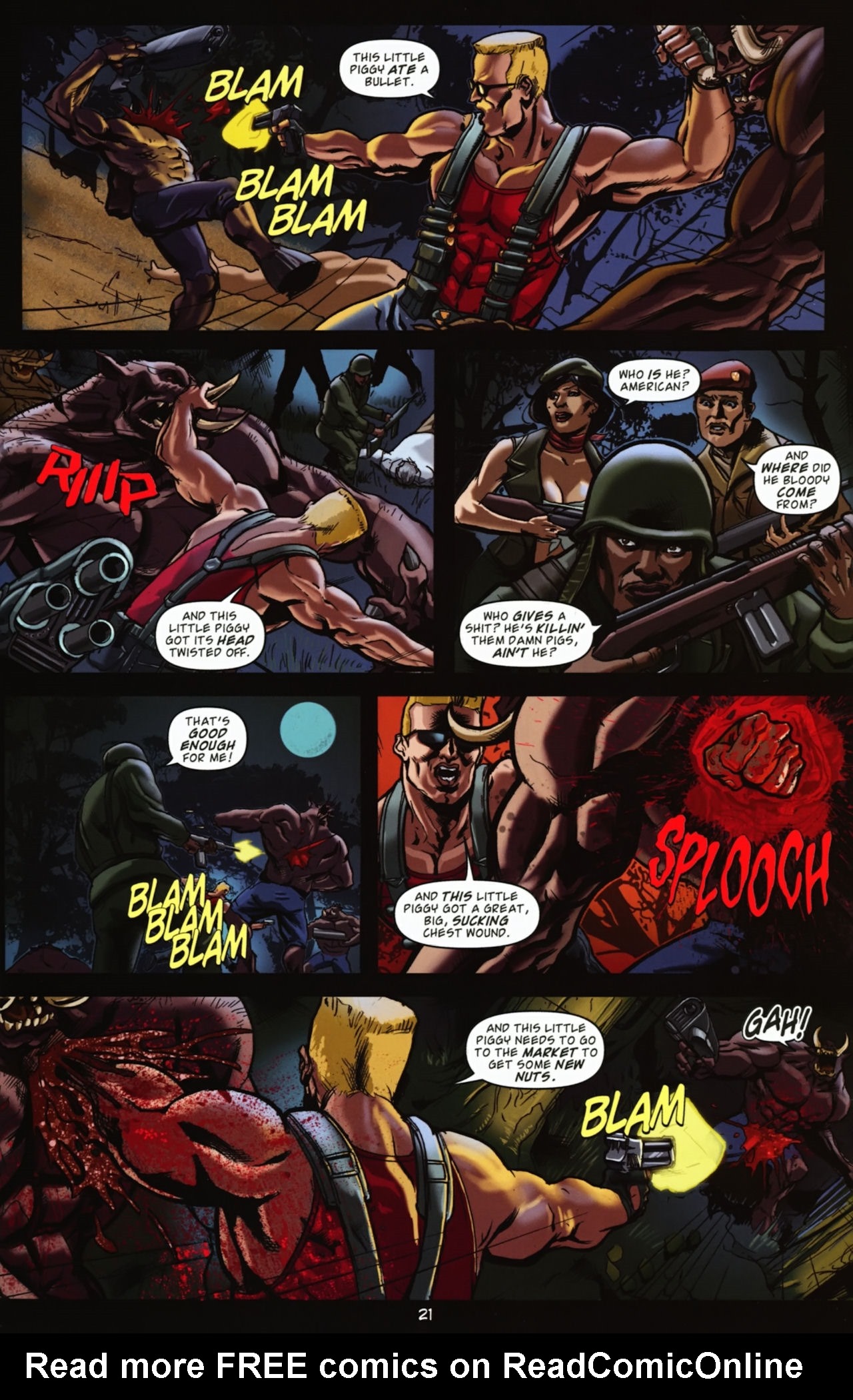 Read online Duke Nukem: Glorious Bastard comic -  Issue #1 - 25