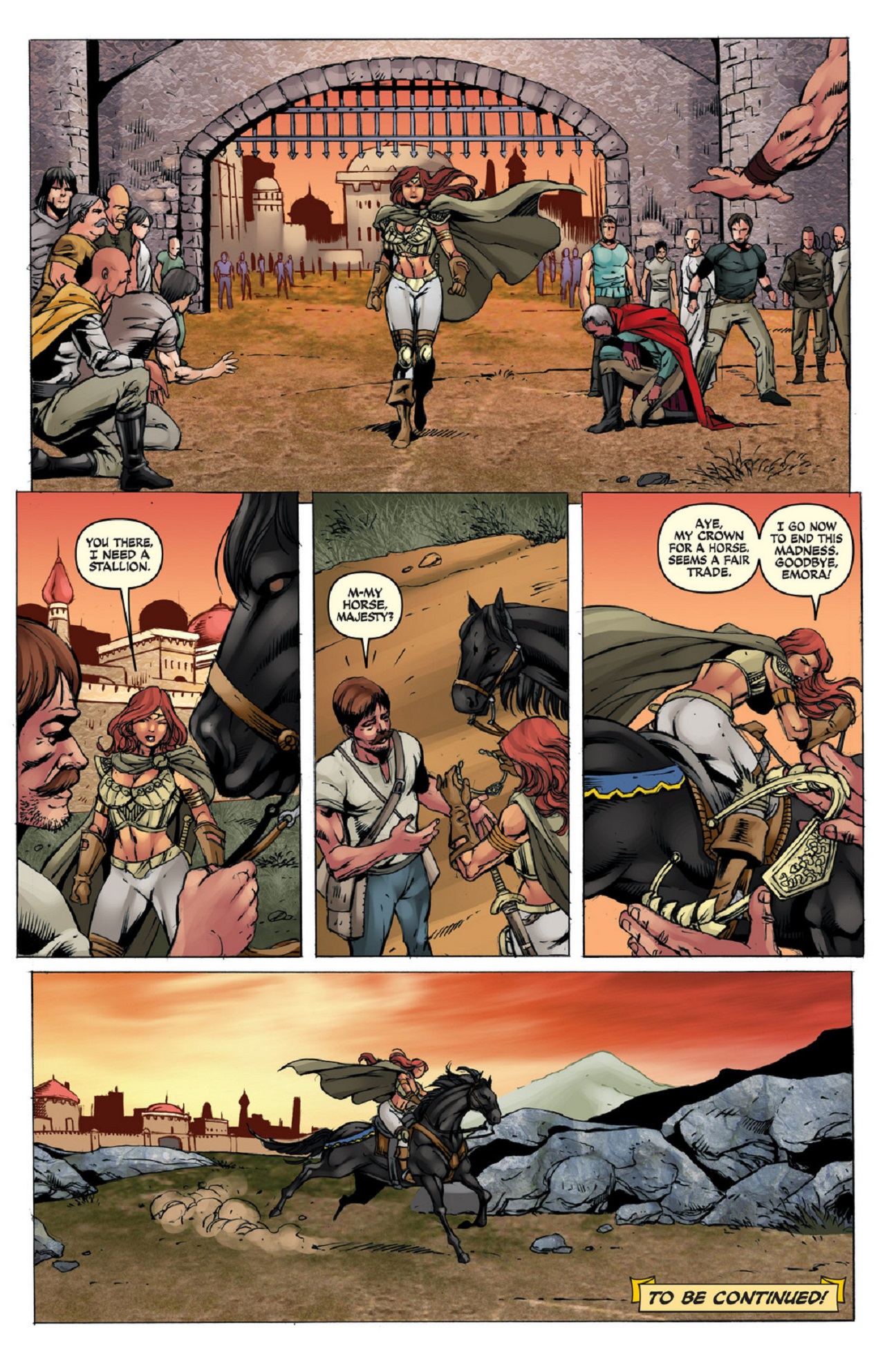 Read online Queen Sonja comic -  Issue #33 - 22