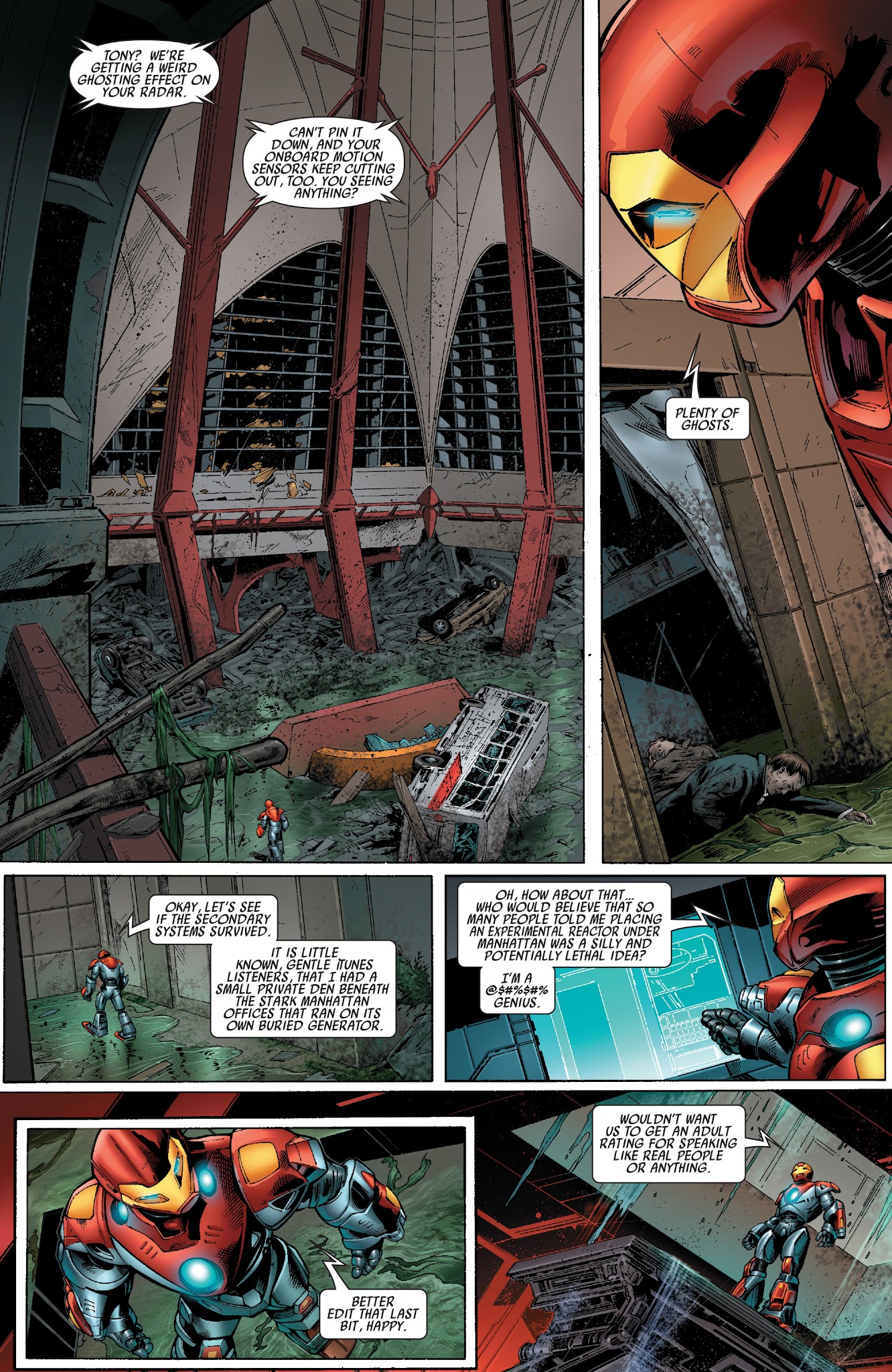 Read online Ultimate Armor Wars comic -  Issue #1 - 8